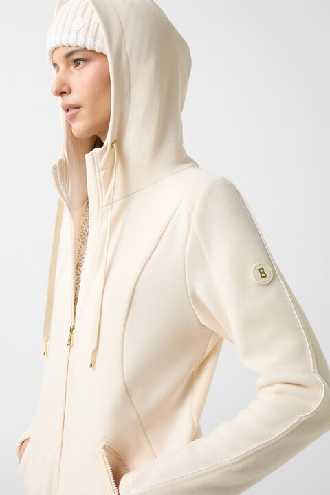 Florens fleece jacket Cream Florens fleece jacket Cream