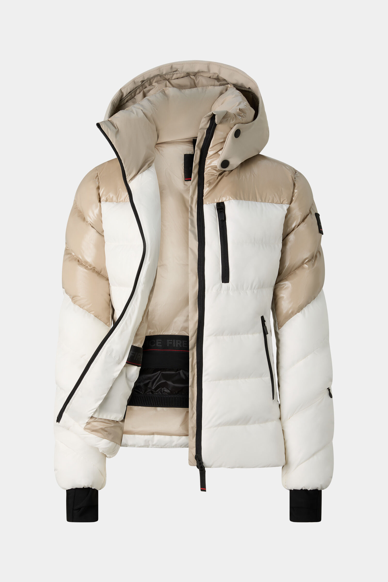 Skijacke Tavie Beige/Off-White