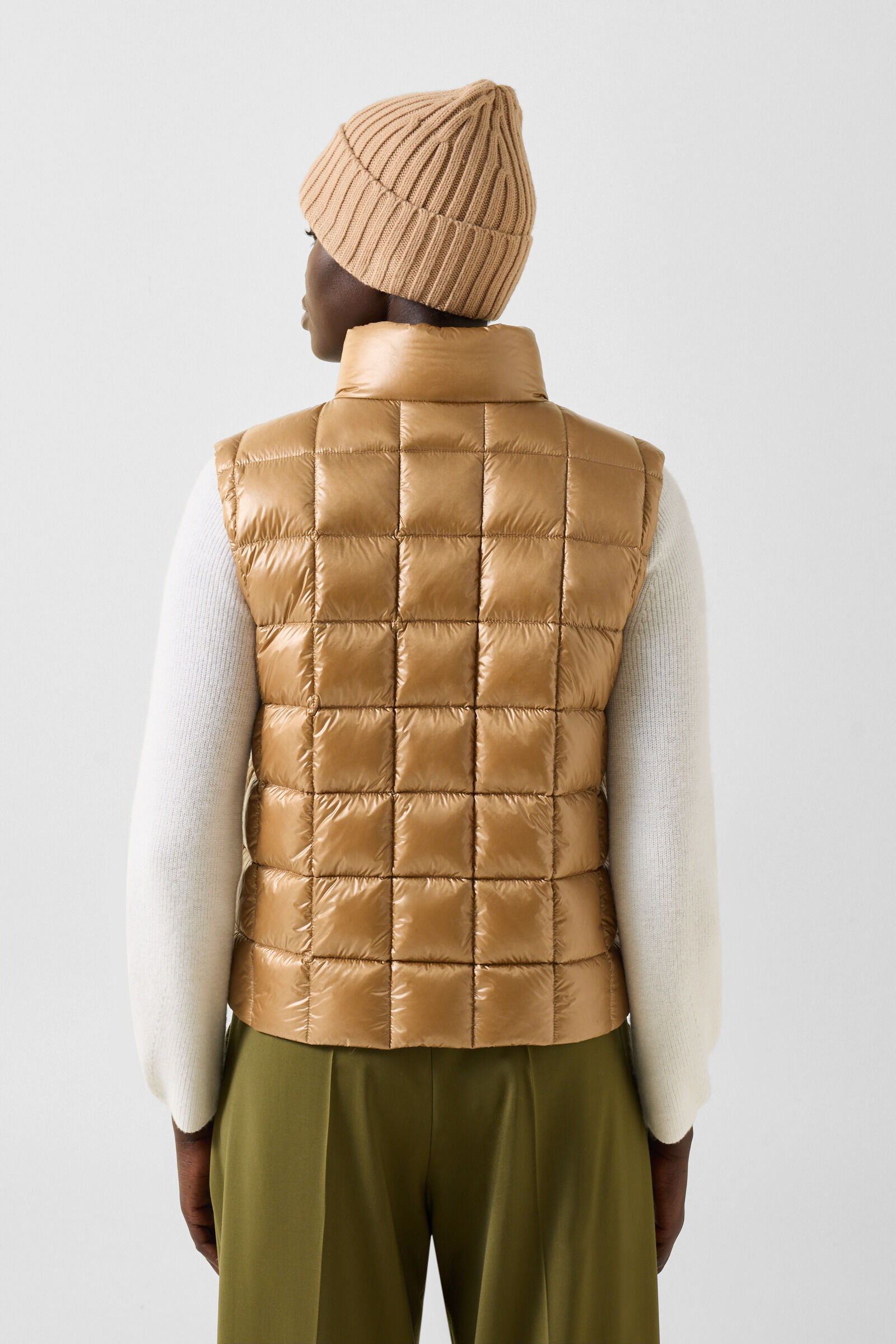 Leichtdaunenweste Milly Camel