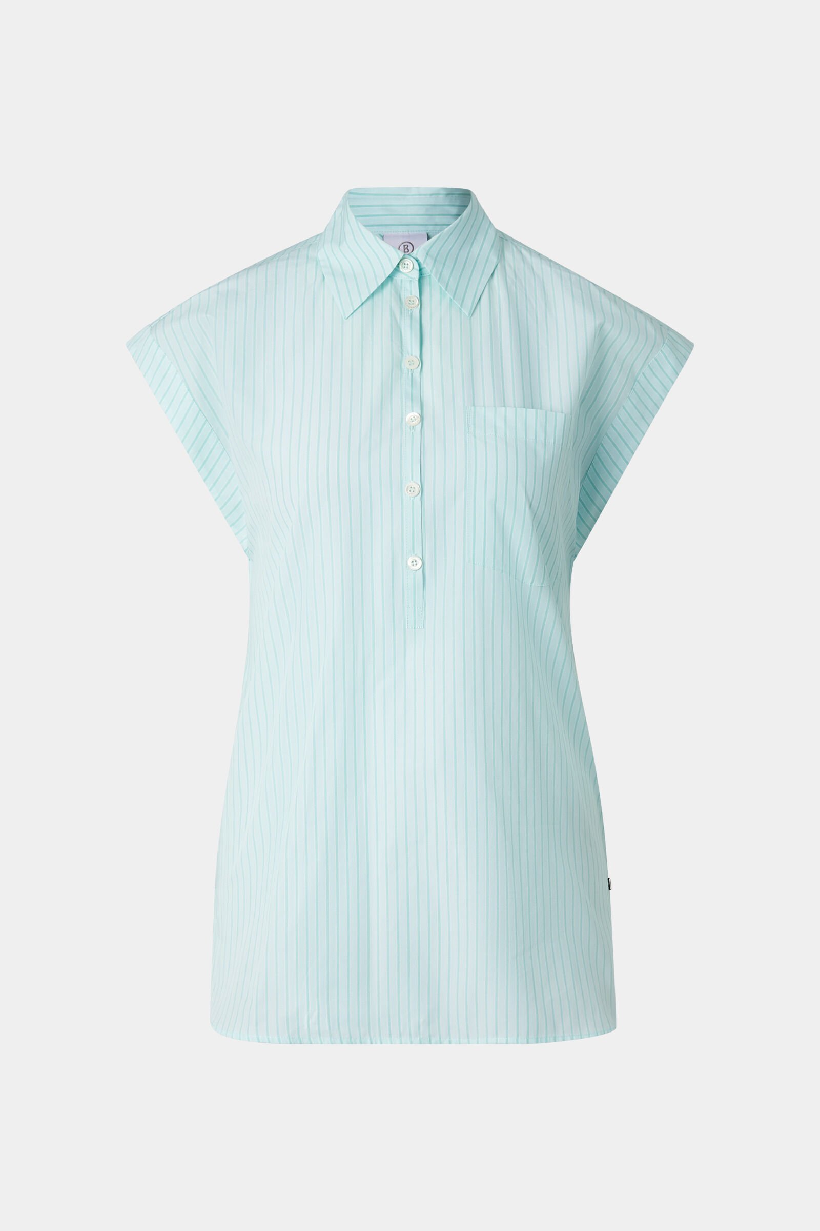 Bluse Hunter Cyan-Blau