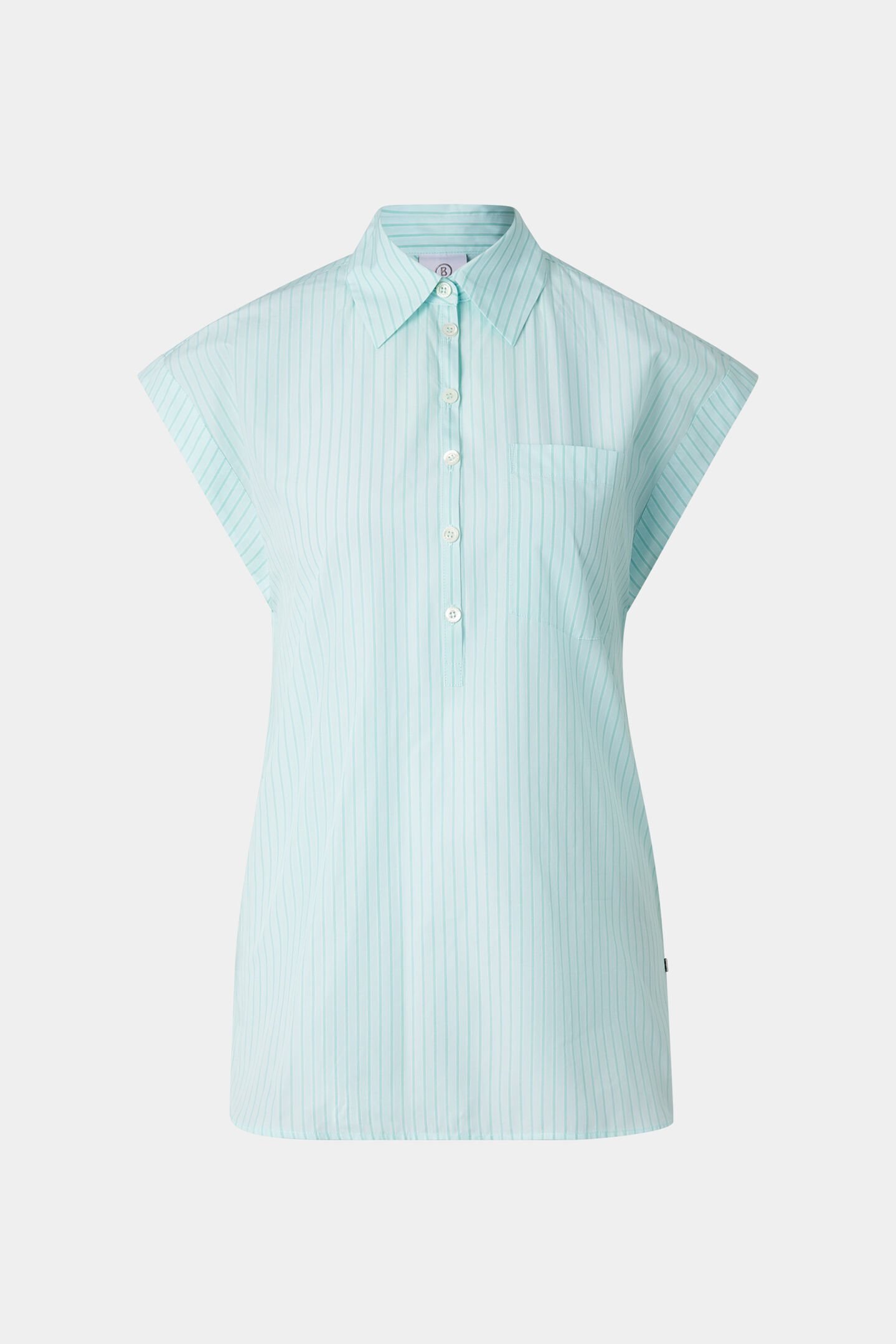 Bluse Hunter Cyan-Blau