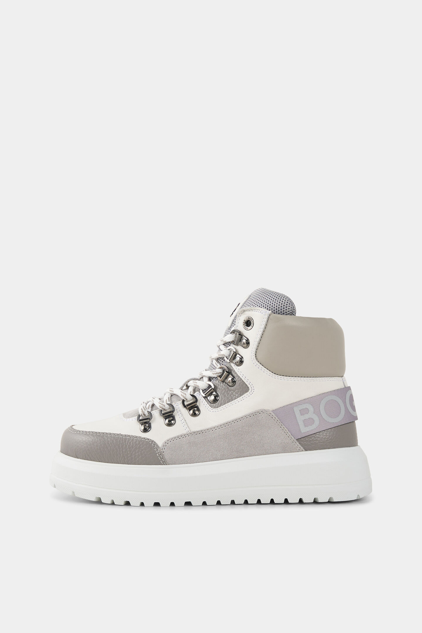 Low Boots Antwerp Grau/Off-White