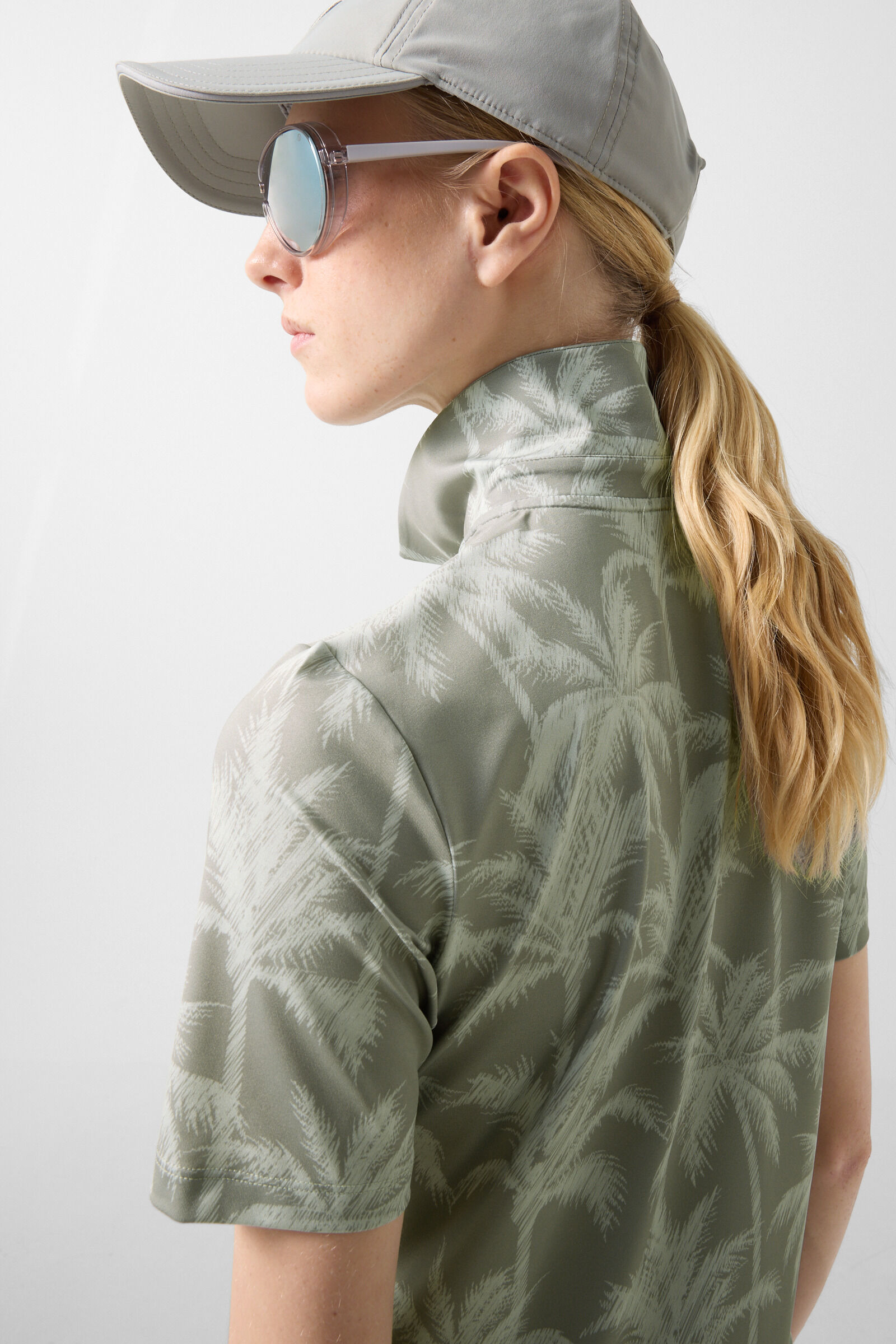 Taya functional short-sleeved top Eucalyptus