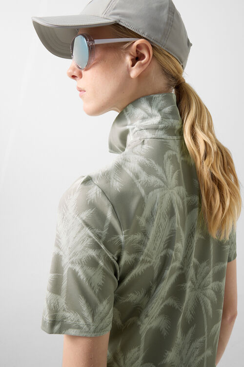 Taya functional short-sleeved top Eucalyptus