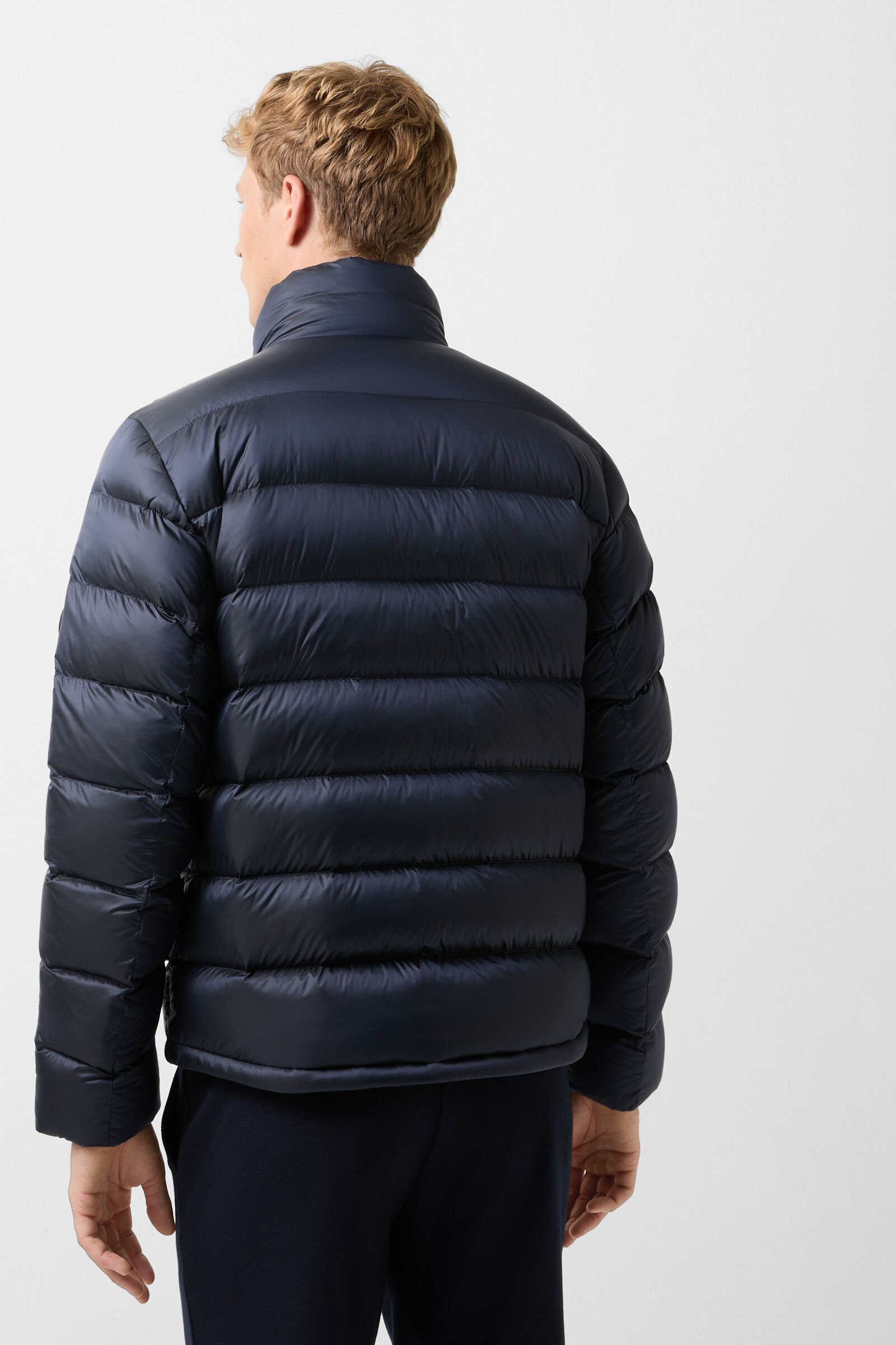 Hugh down jacket Dark blue