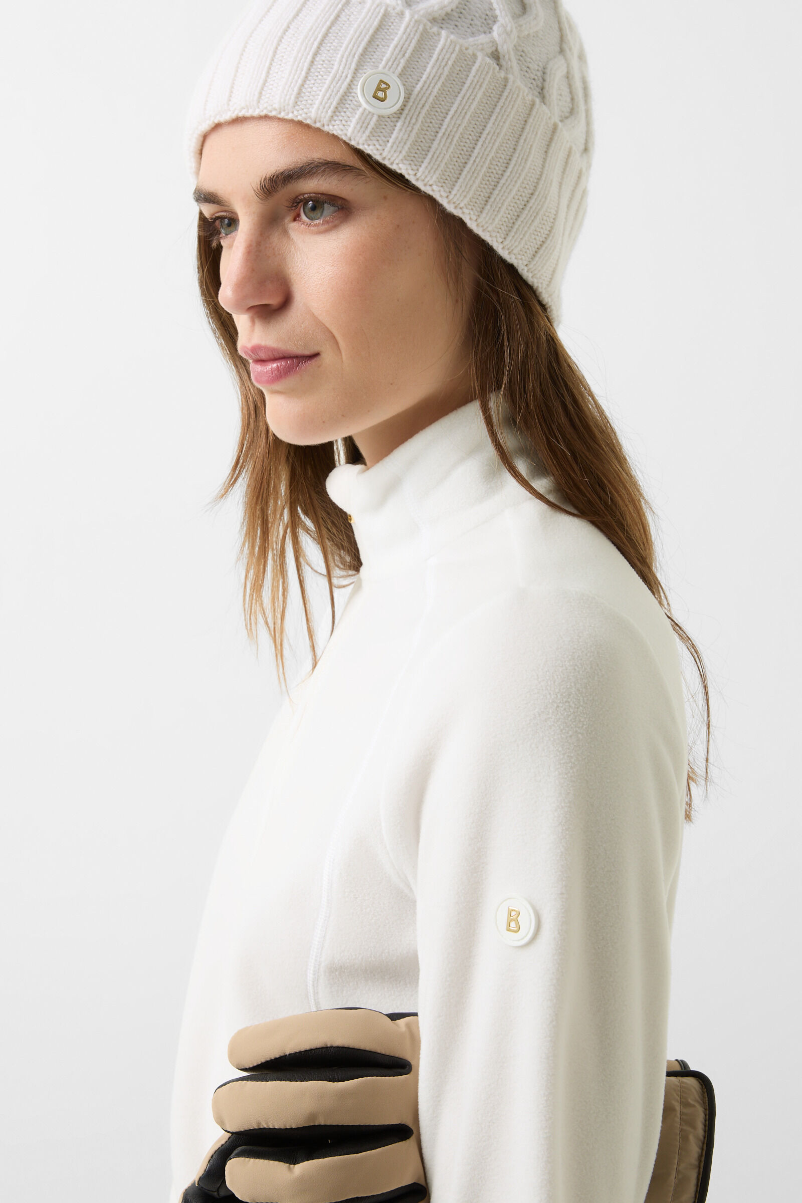 Medita fleece first layer Off-White