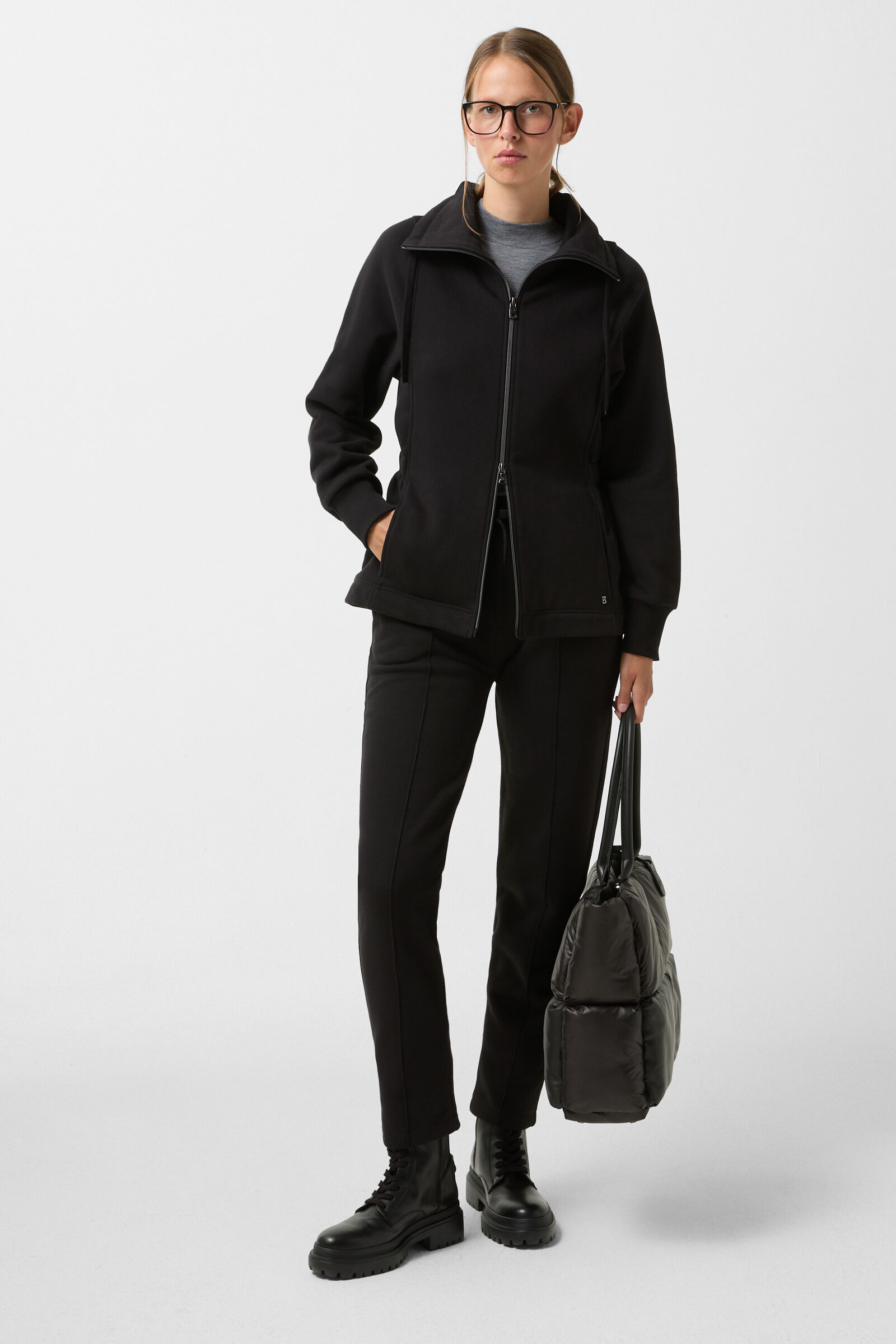 T-shirt &agrave; manches longues Whitney Gris