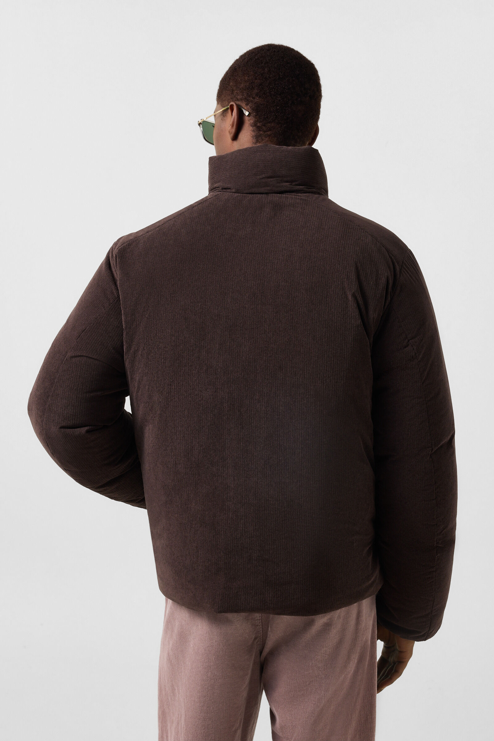 Cord-Daunenjacke Bert Coffee