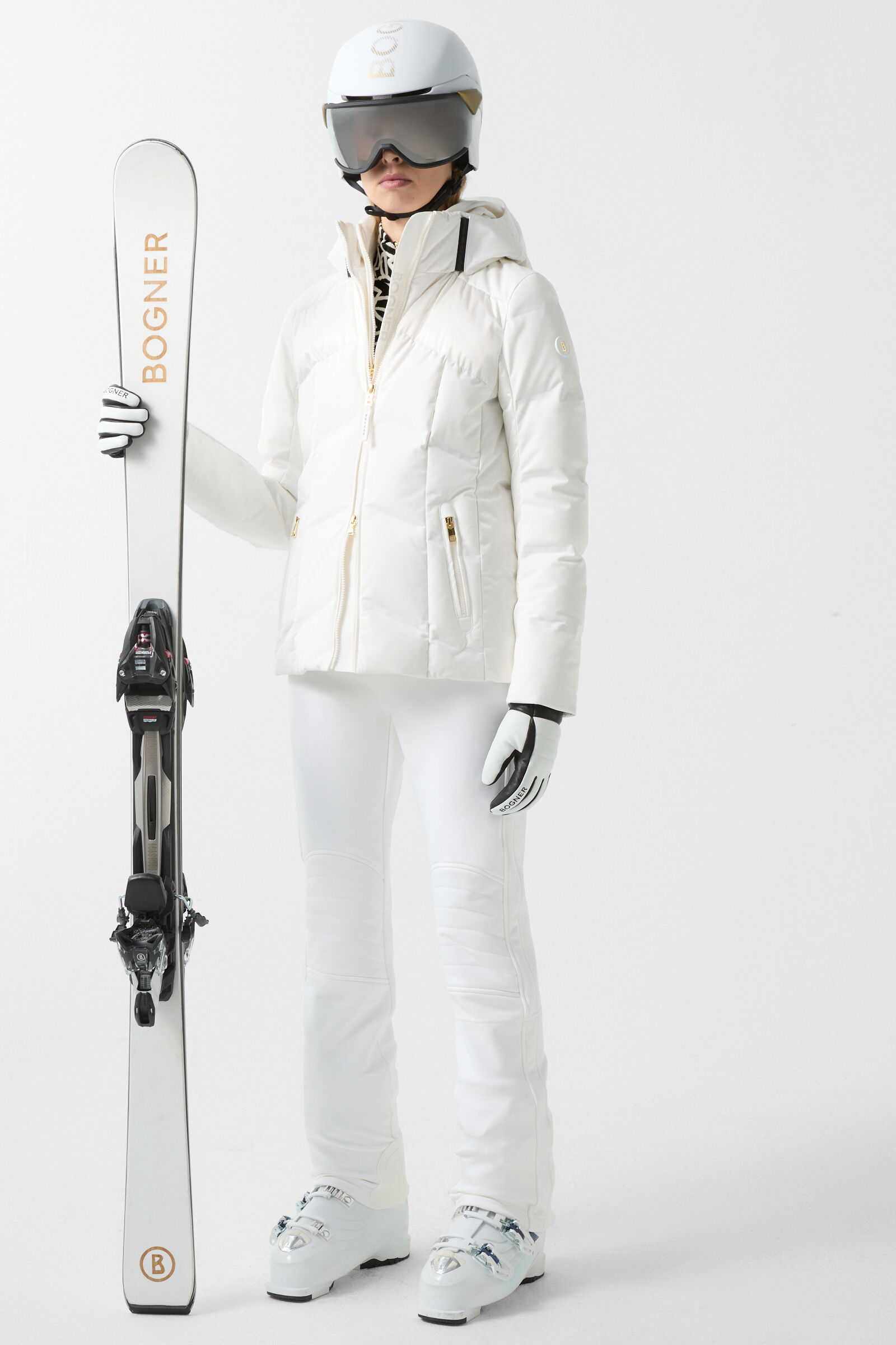 Jacquard First Layer Jasmina Schwarz/Wei&szlig;