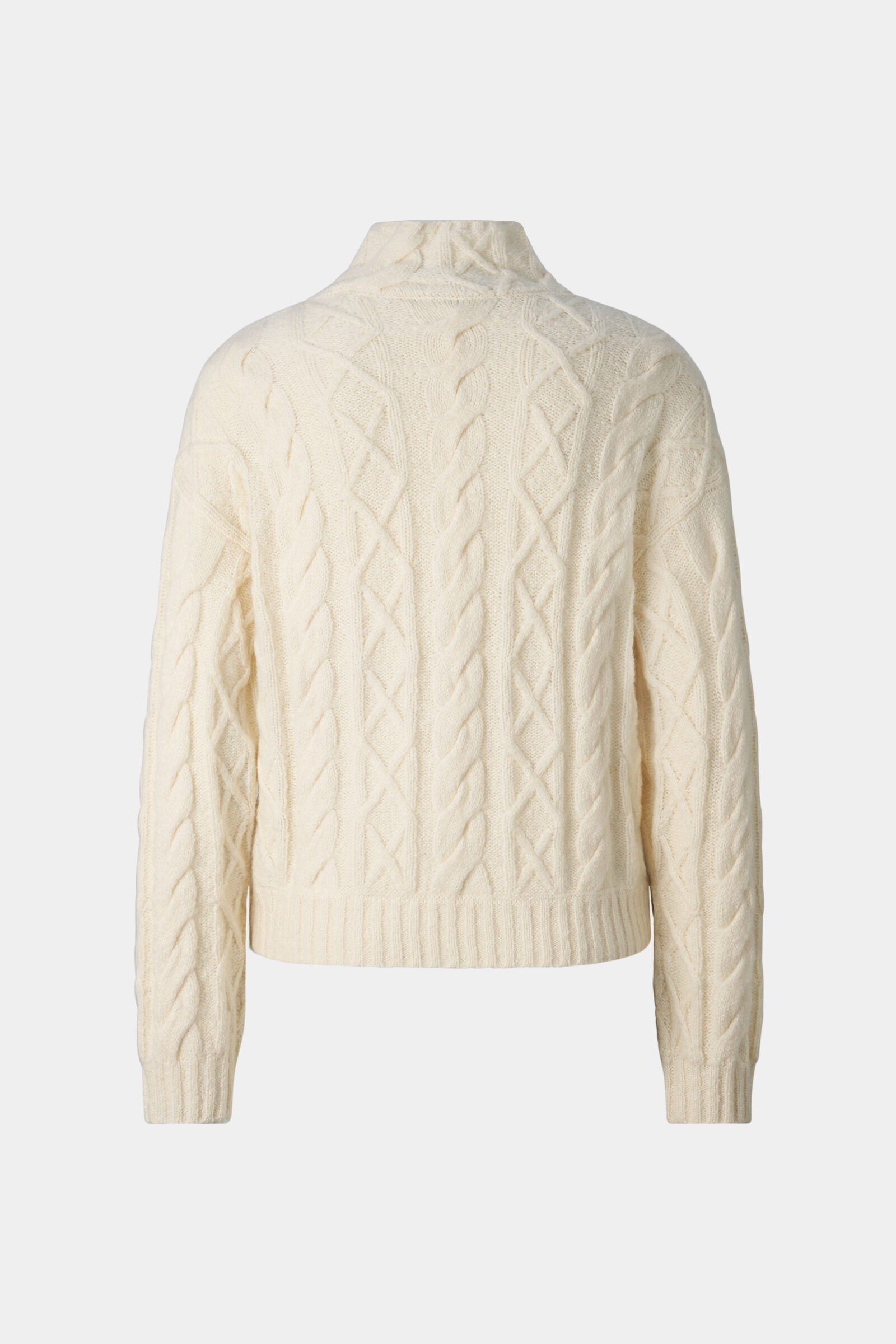 Schurwoll-Pullover Malene Off-White