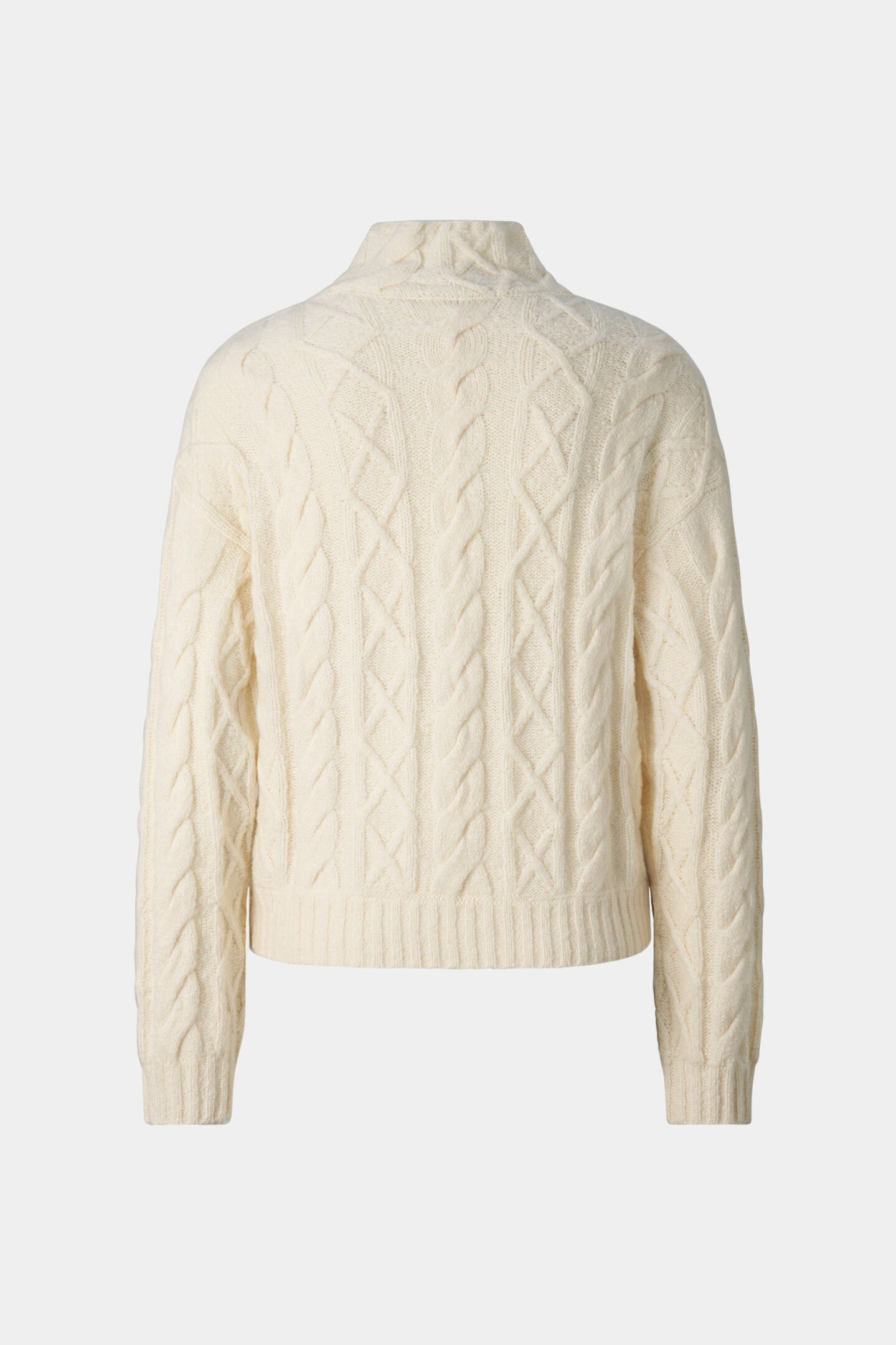 Schurwoll-Pullover Malene Off-White