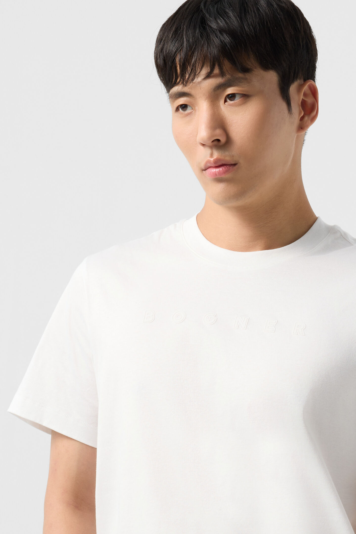 Cotton T-shirt Lukas White