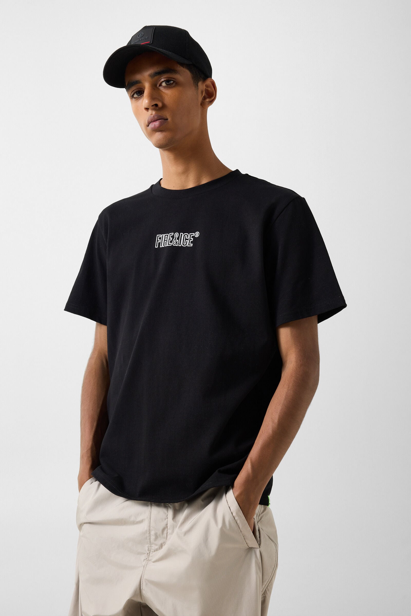 Mick cotton T-shirt Black