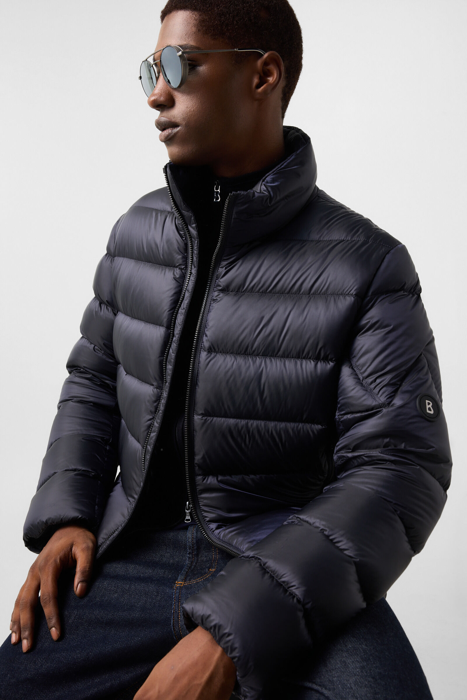 Hugh Down Jacket Navy