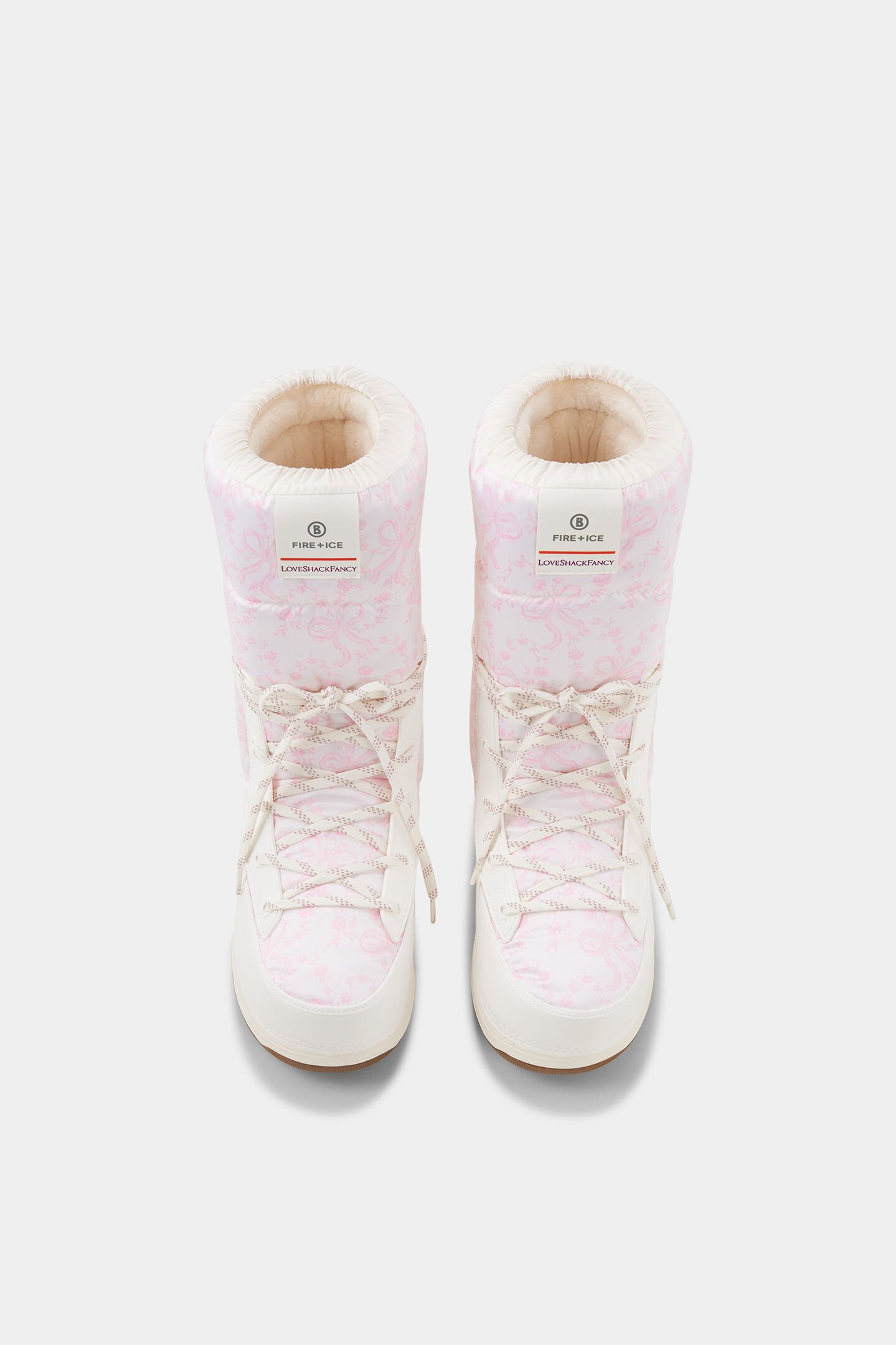 Snow boots Les Arcs Pink/Off-White