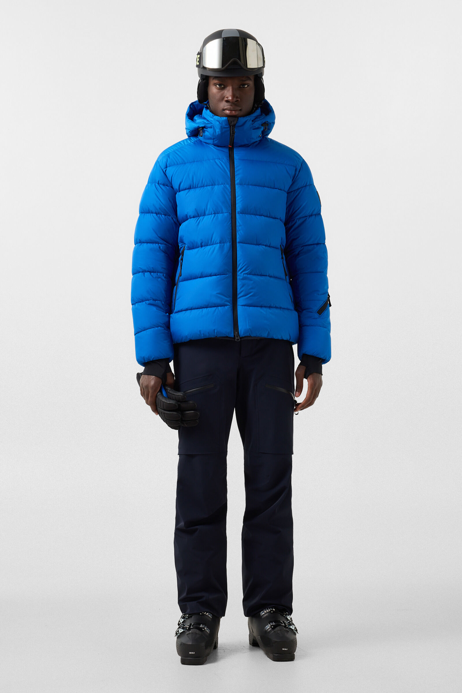 Skijacke Luka Blau