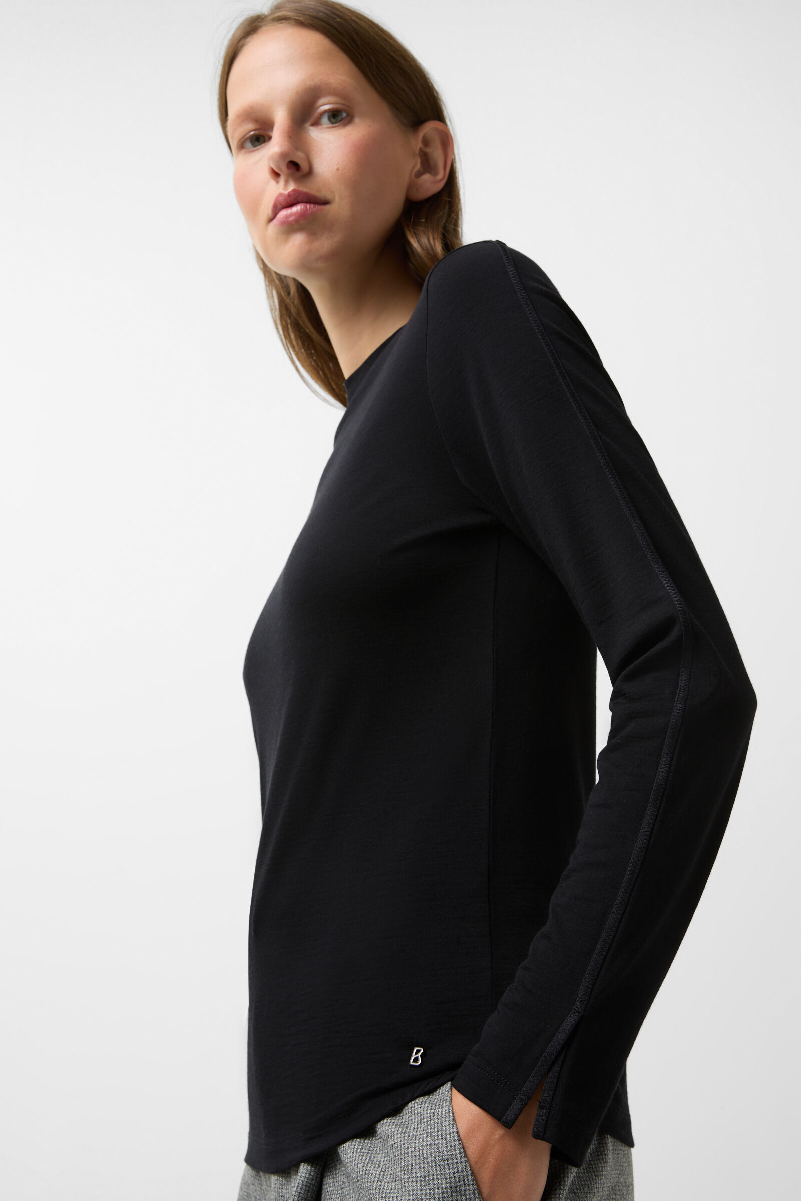 Whitney longsleeve Black