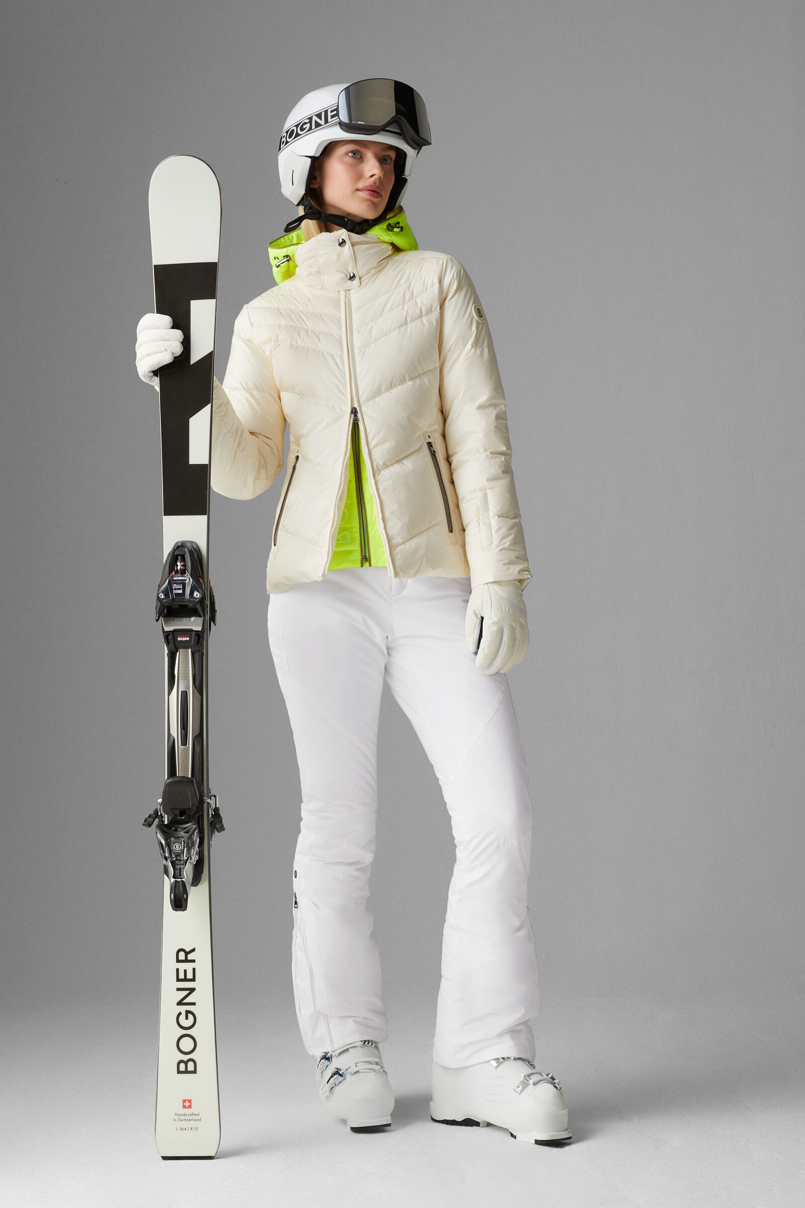 White hot sale ski trousers