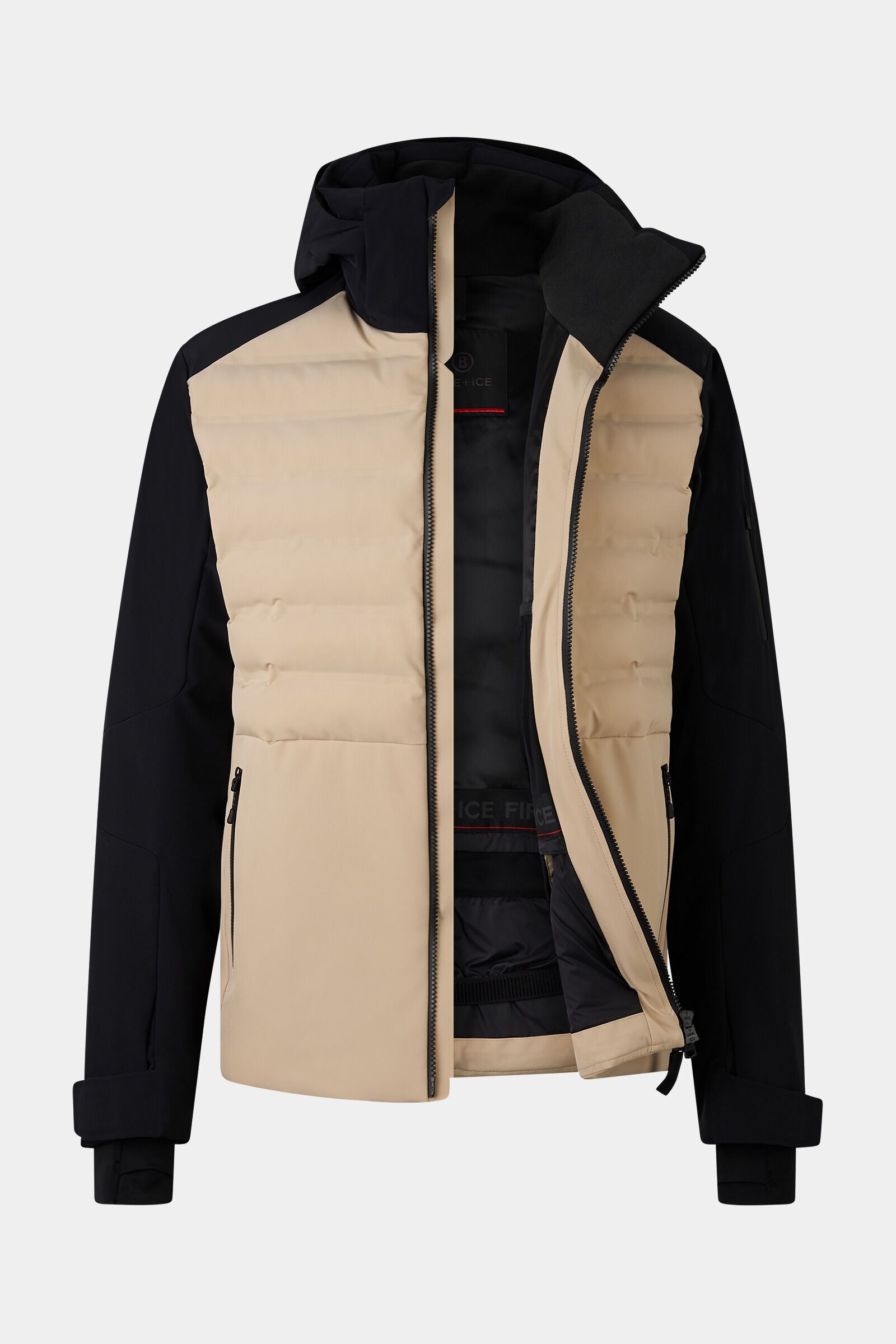Ivo ski jacket Beige/black