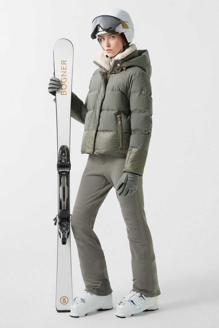 Doudoune de ski Maja Vert olive Doudoune de ski Maja Vert olive