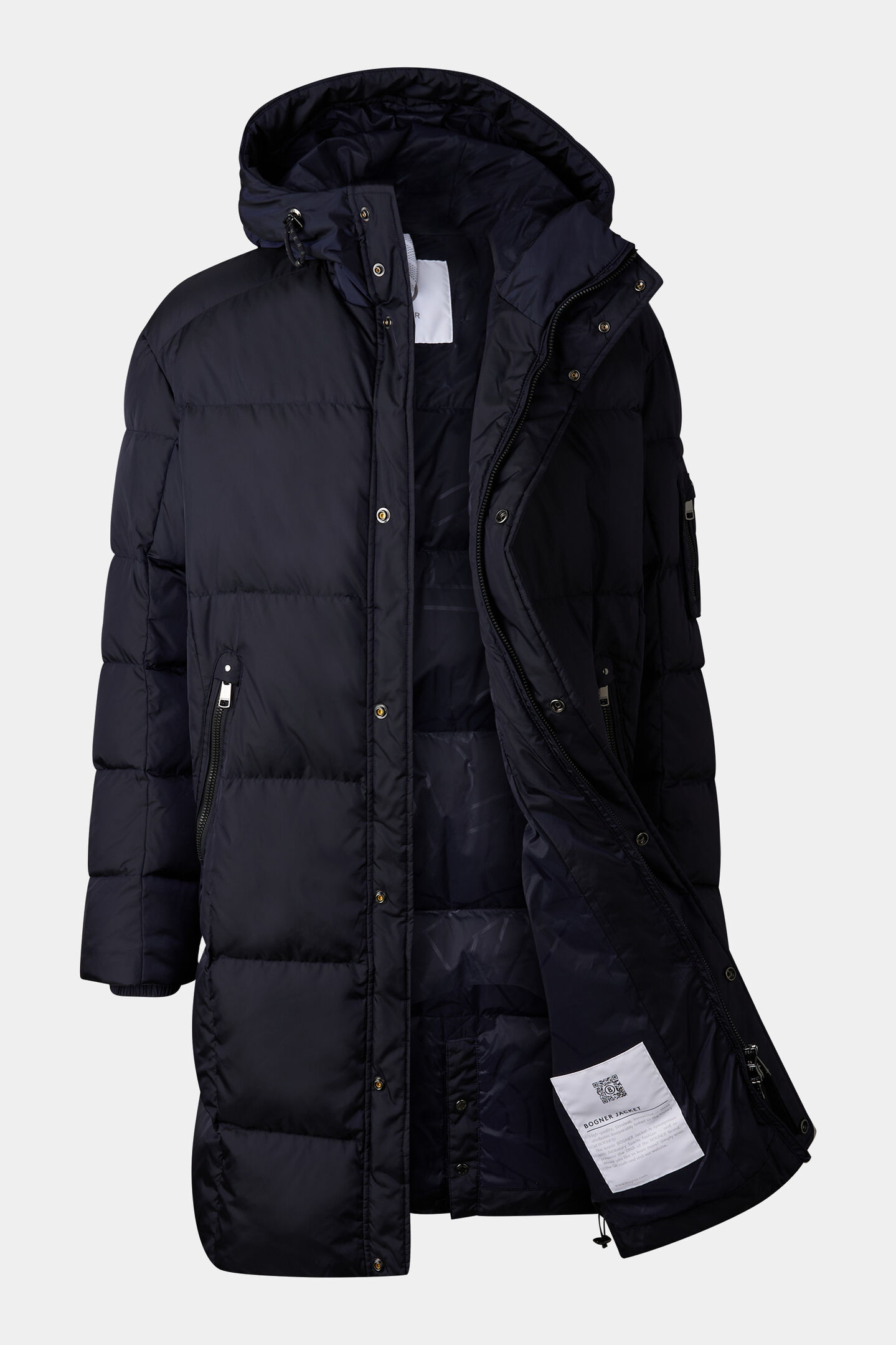 Erico down coat Navy blue