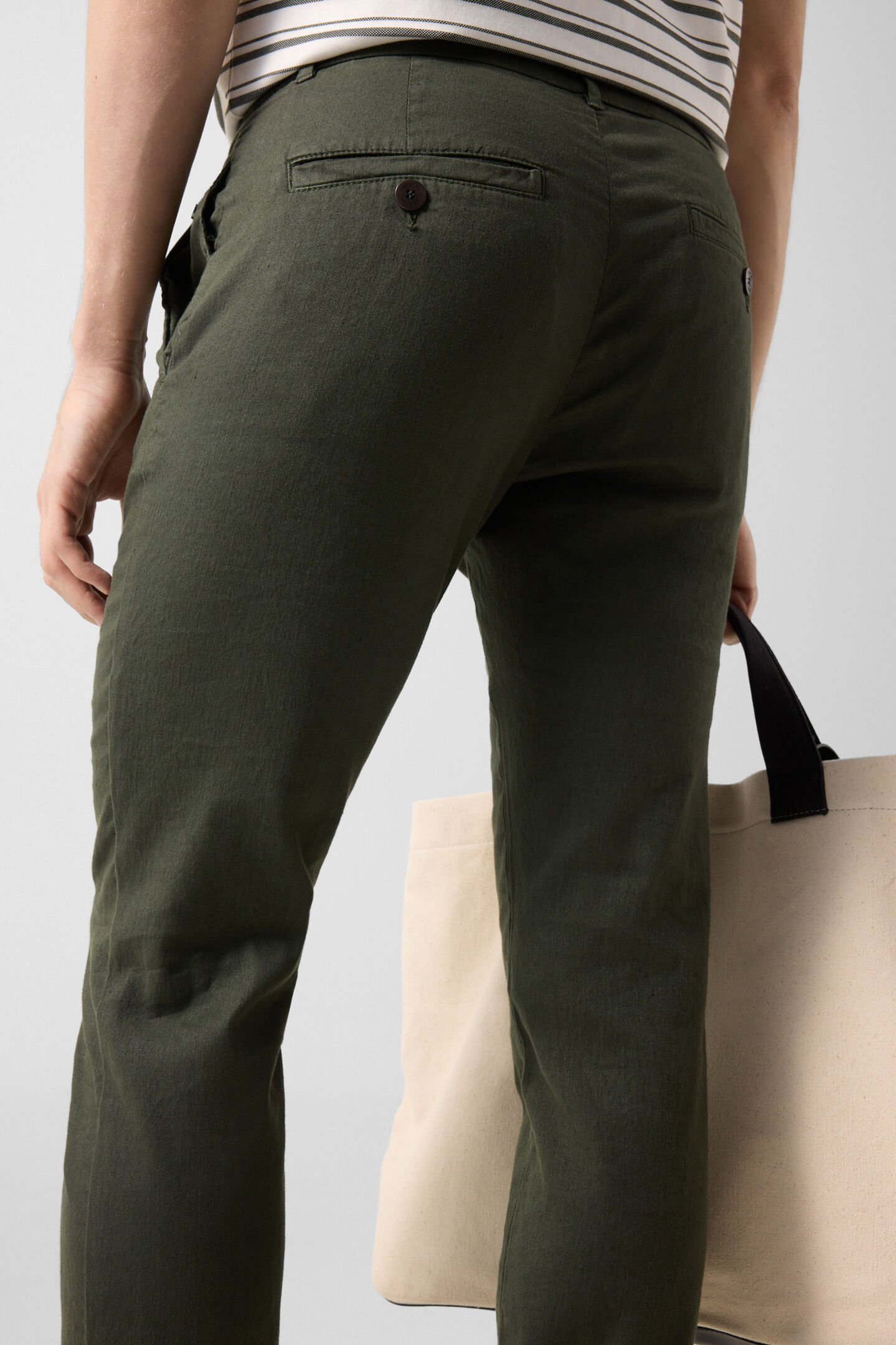 Chino Riley Casual Oliv-Gr&uuml;n