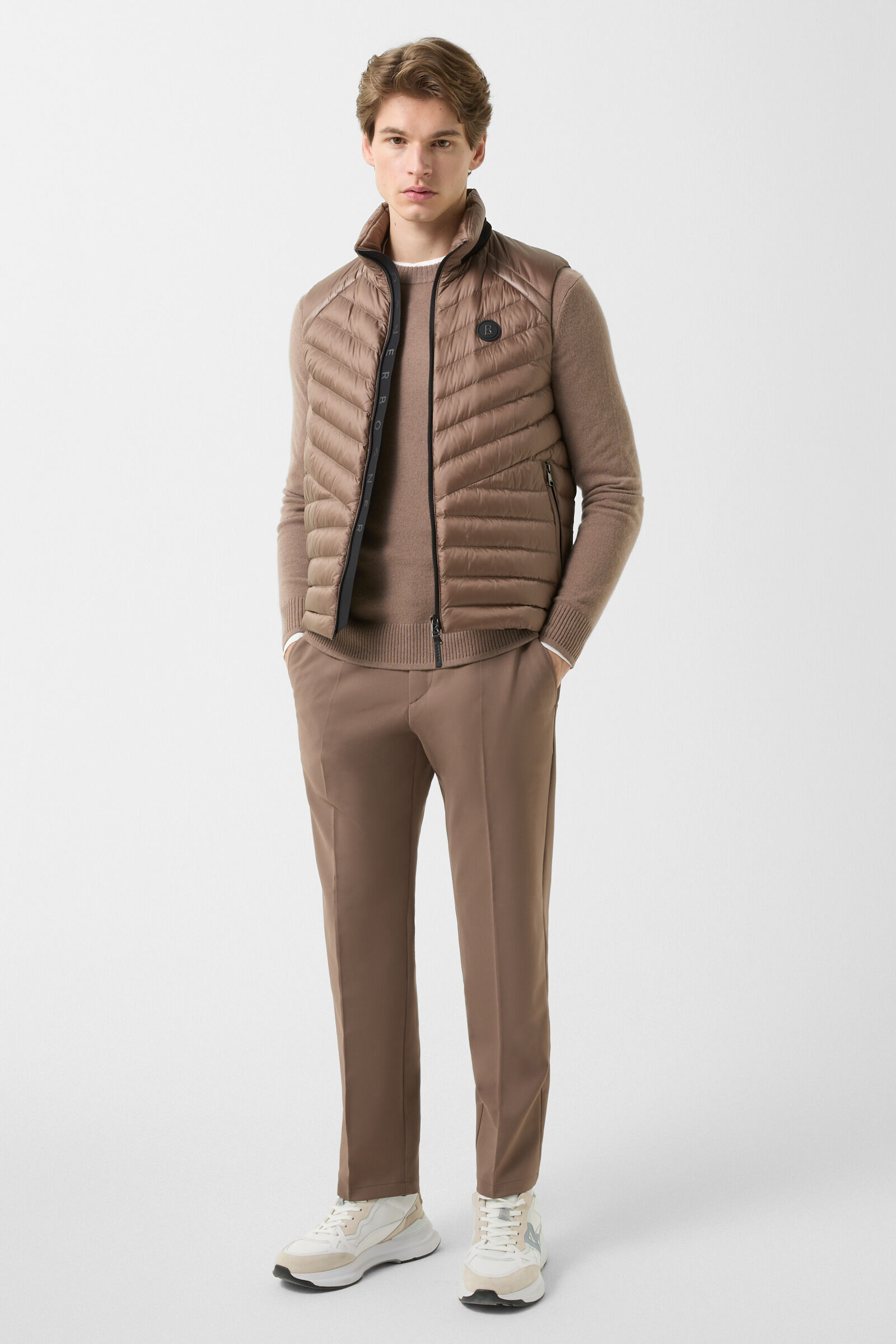 Kaschmir-Pullover Brendon Mud