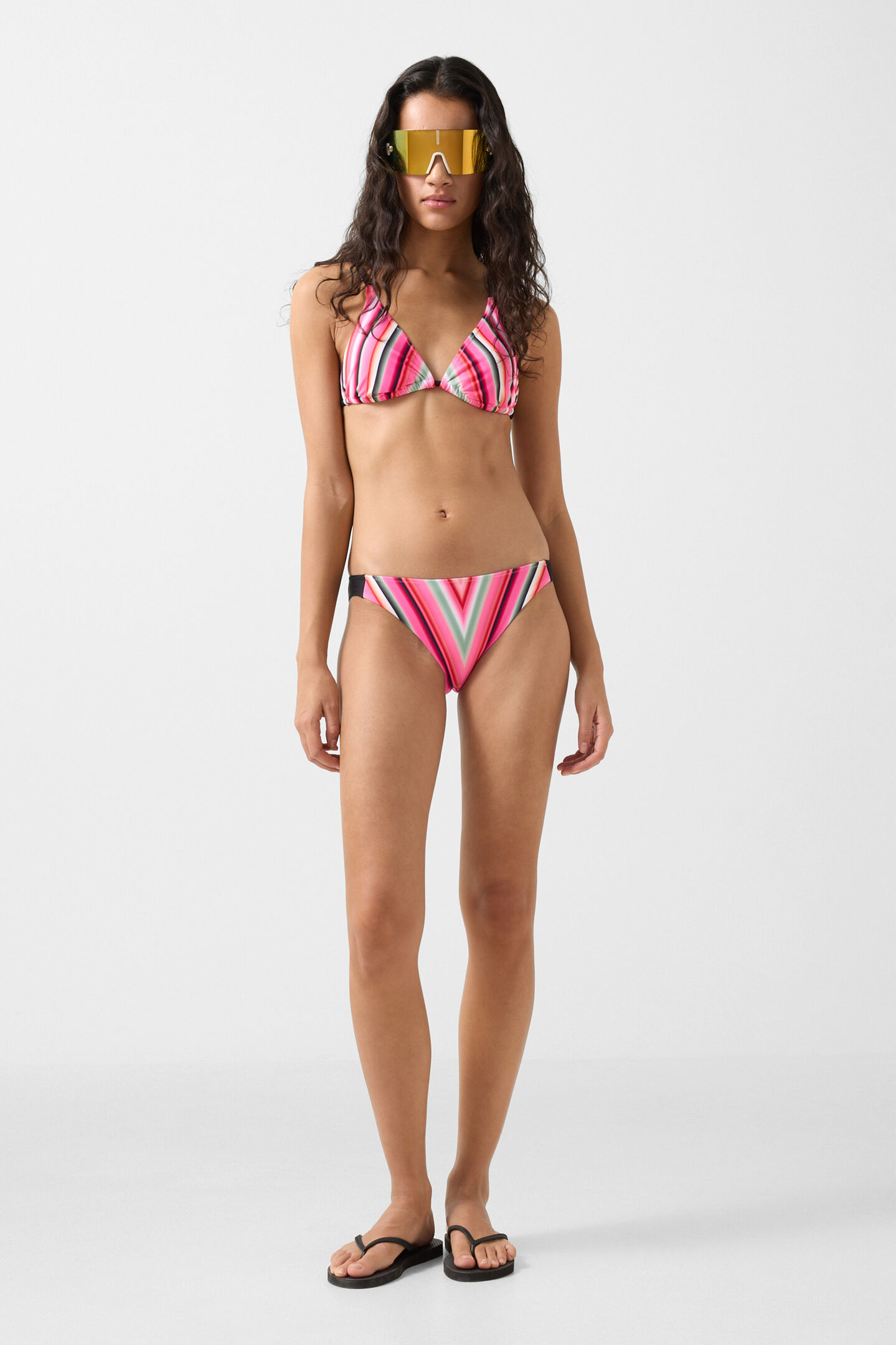 Bacara bikini bottoms Pink/eucalyptus
