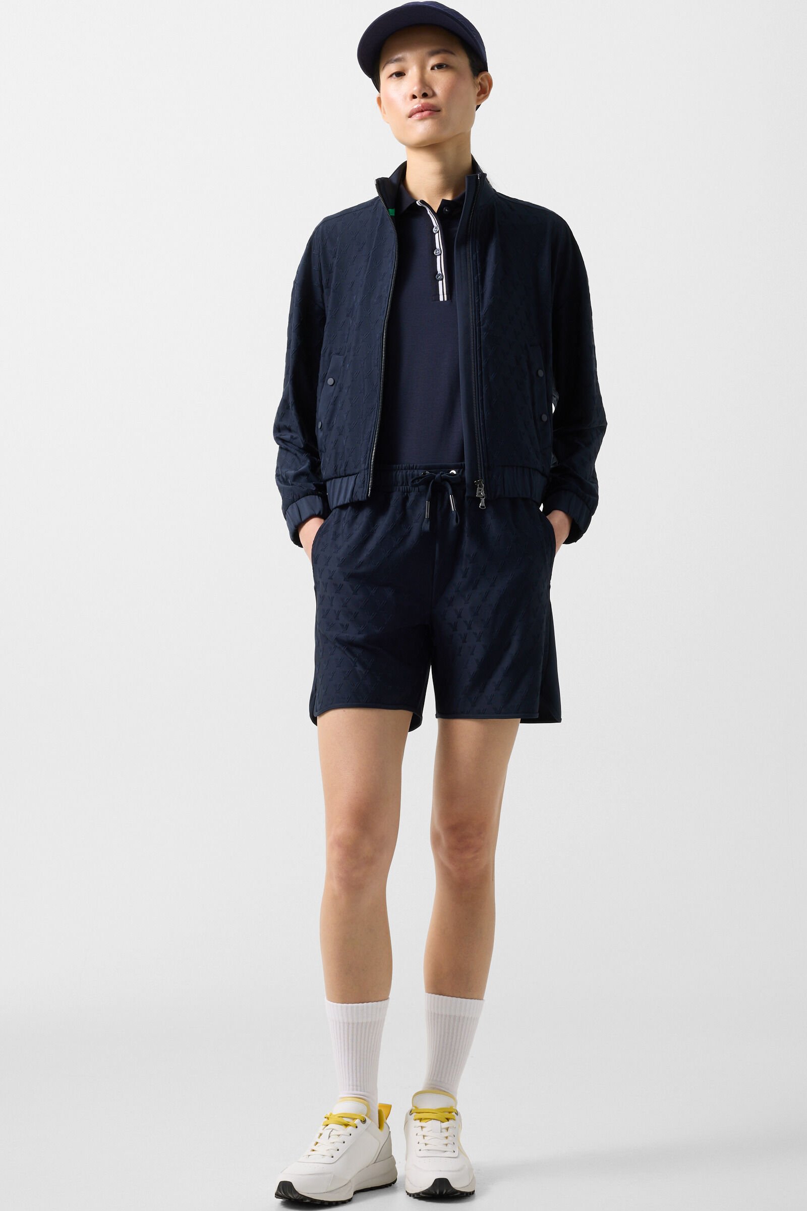 Funktons polo shirt Elenor Navy blue