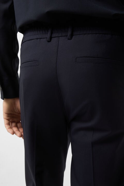 Pleated trousers Marcus Navy blue Pleated trousers Marcus Navy blue