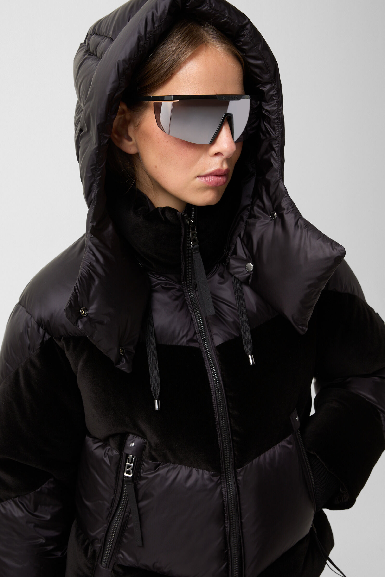 Cathy down jacket Black