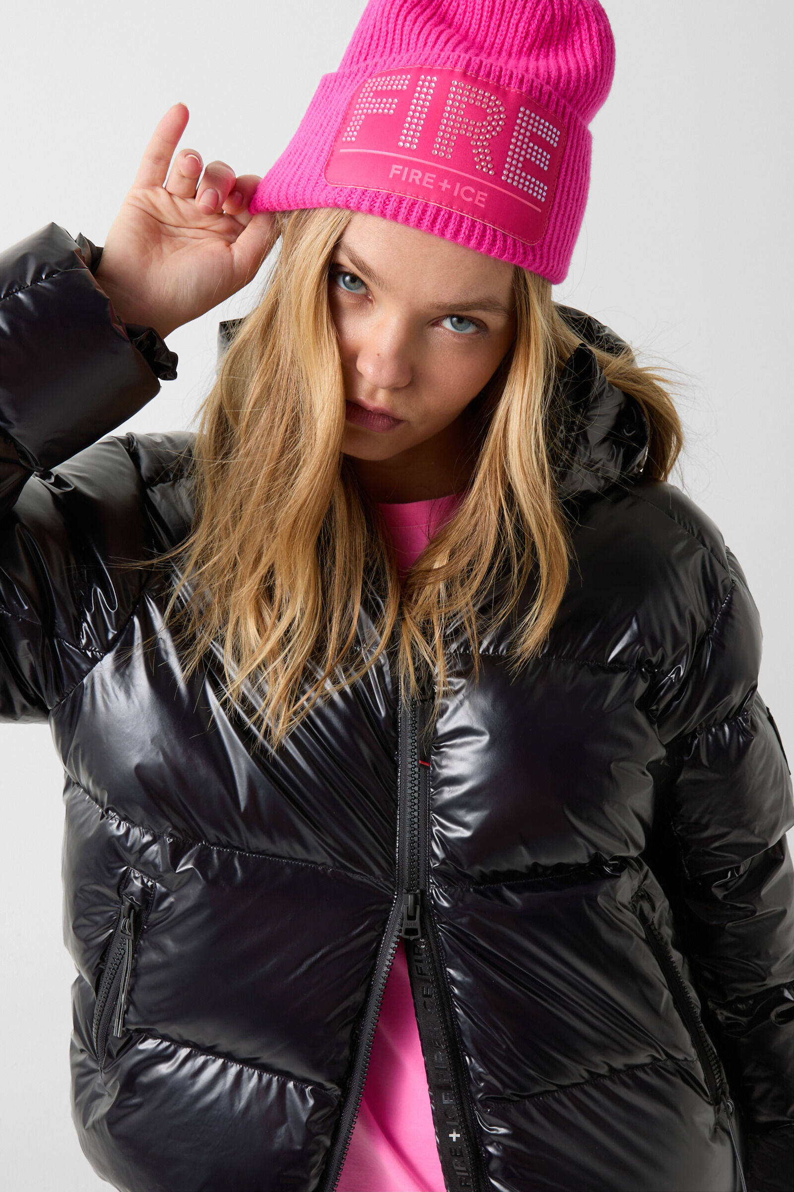 Vally down jacket Black