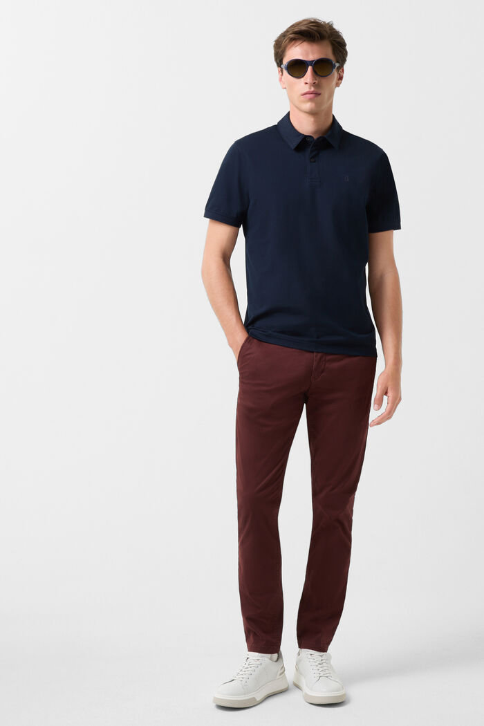 Polo-Shirt Timo Navy-Blau Polo-Shirt Timo Navy-Blau