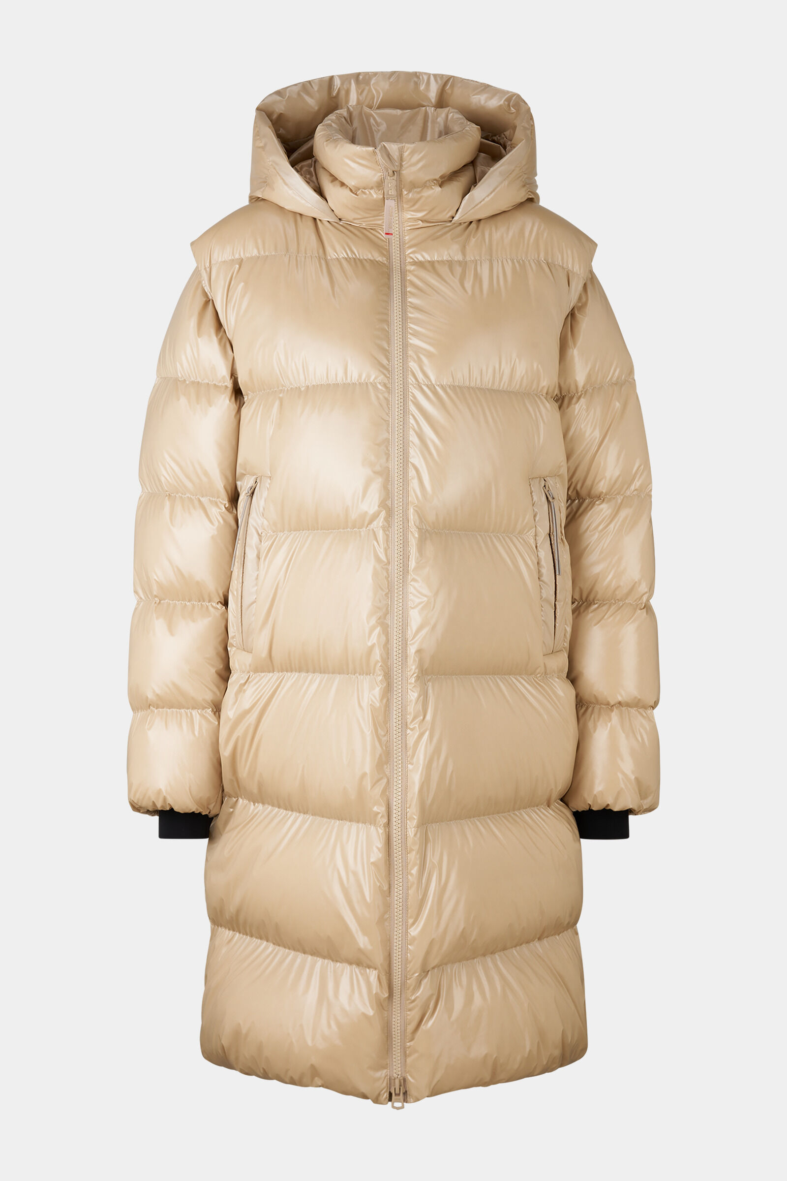 2-in1 down coat Asta Beige