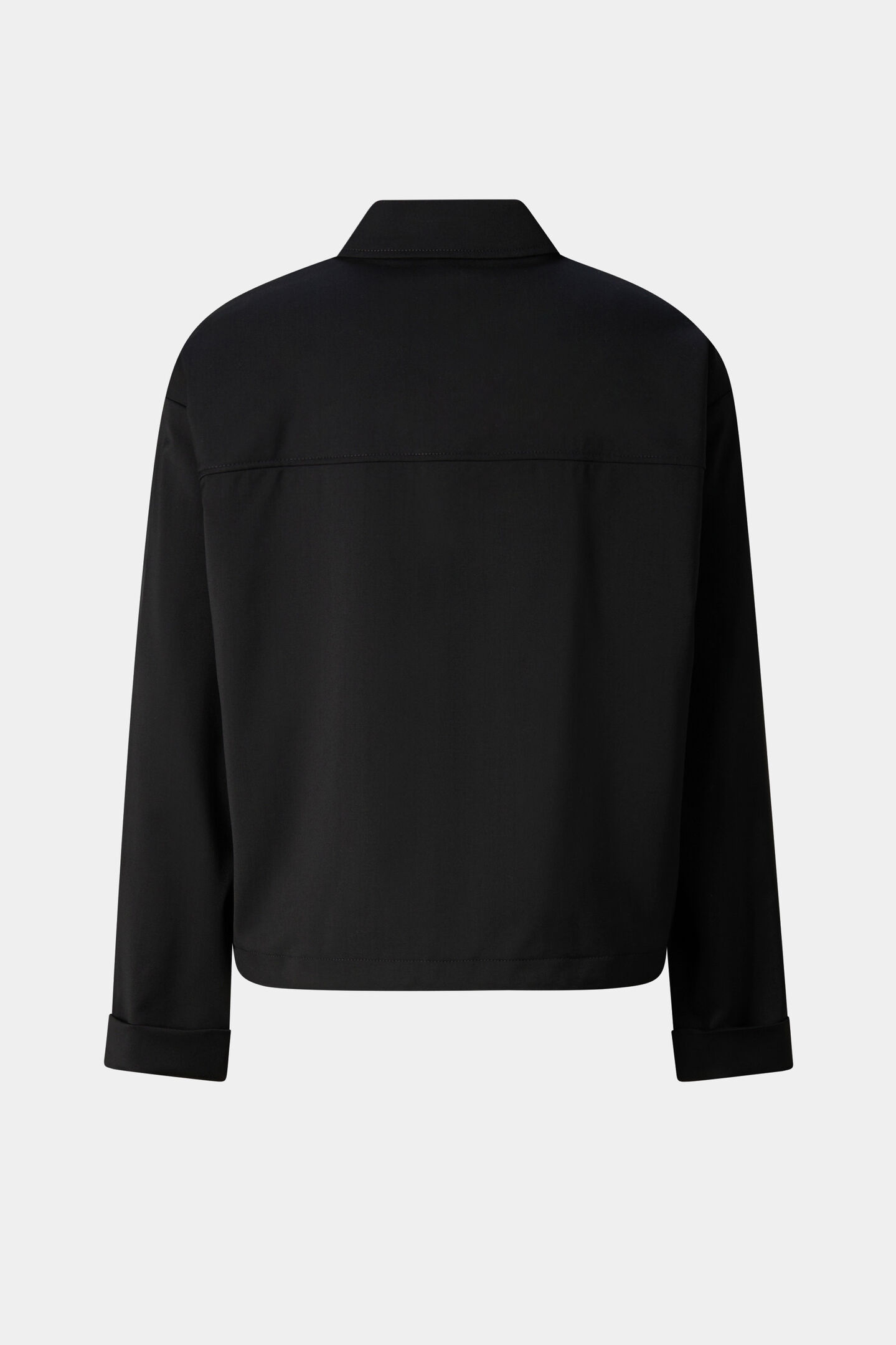 Elody virgin wool blouse Black