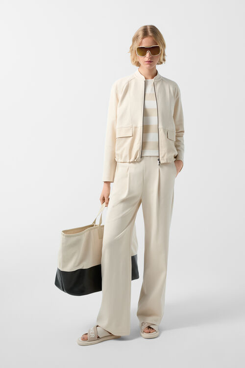 Galina sweat jacket Cream
