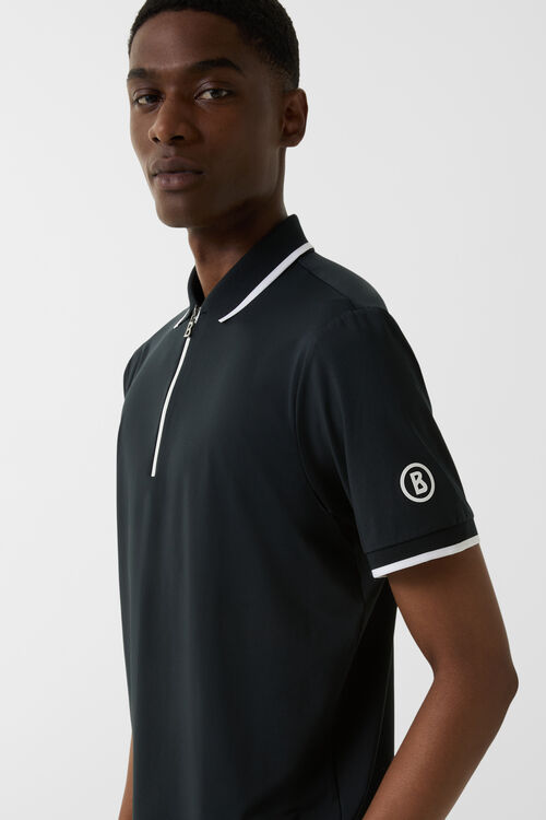 Cody functional short-sleeved top Black