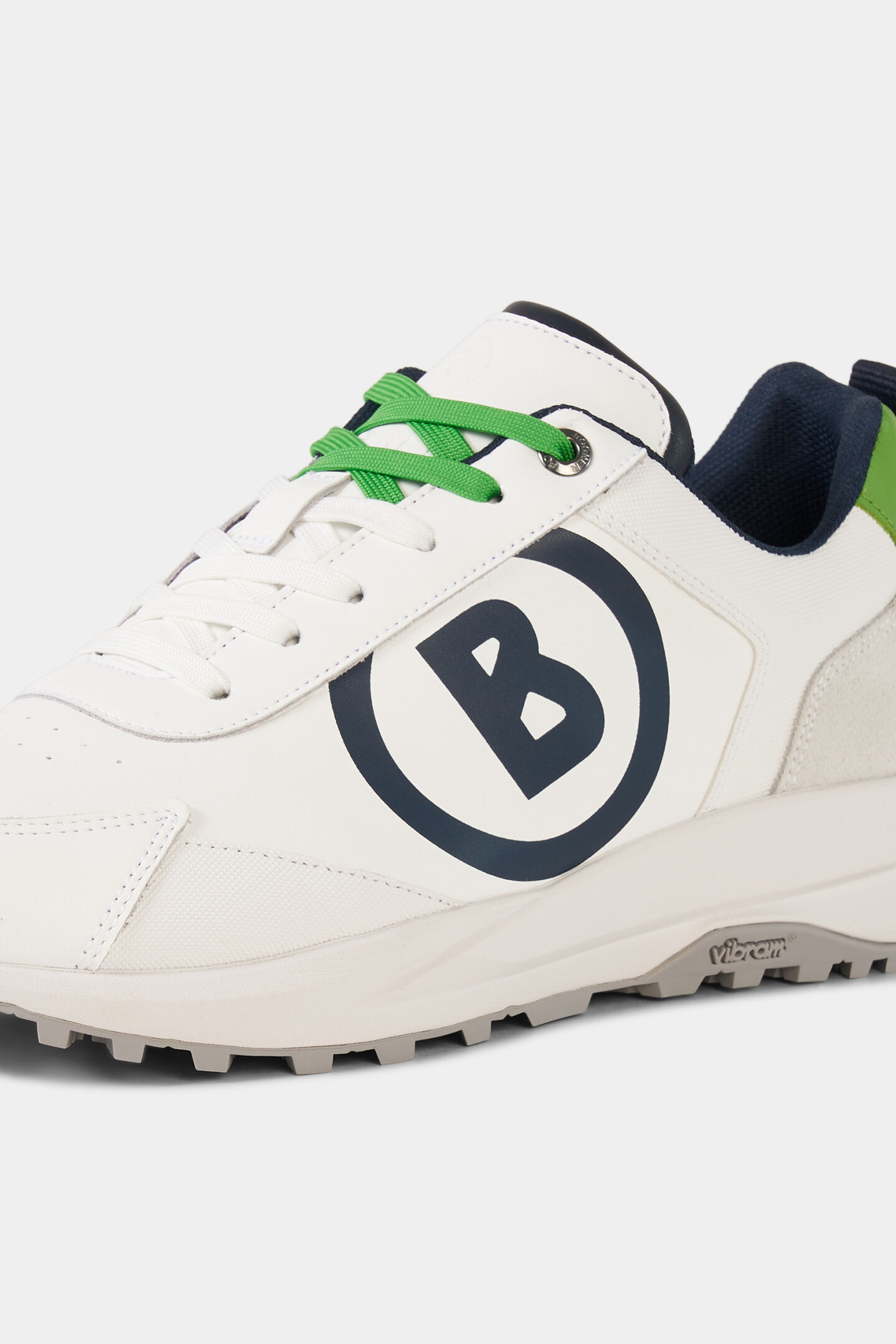 Golf sneaker White/navy blue