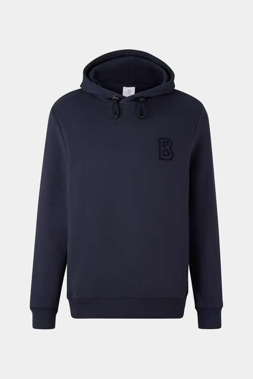 sweat à capuche Maurice Bleu marine