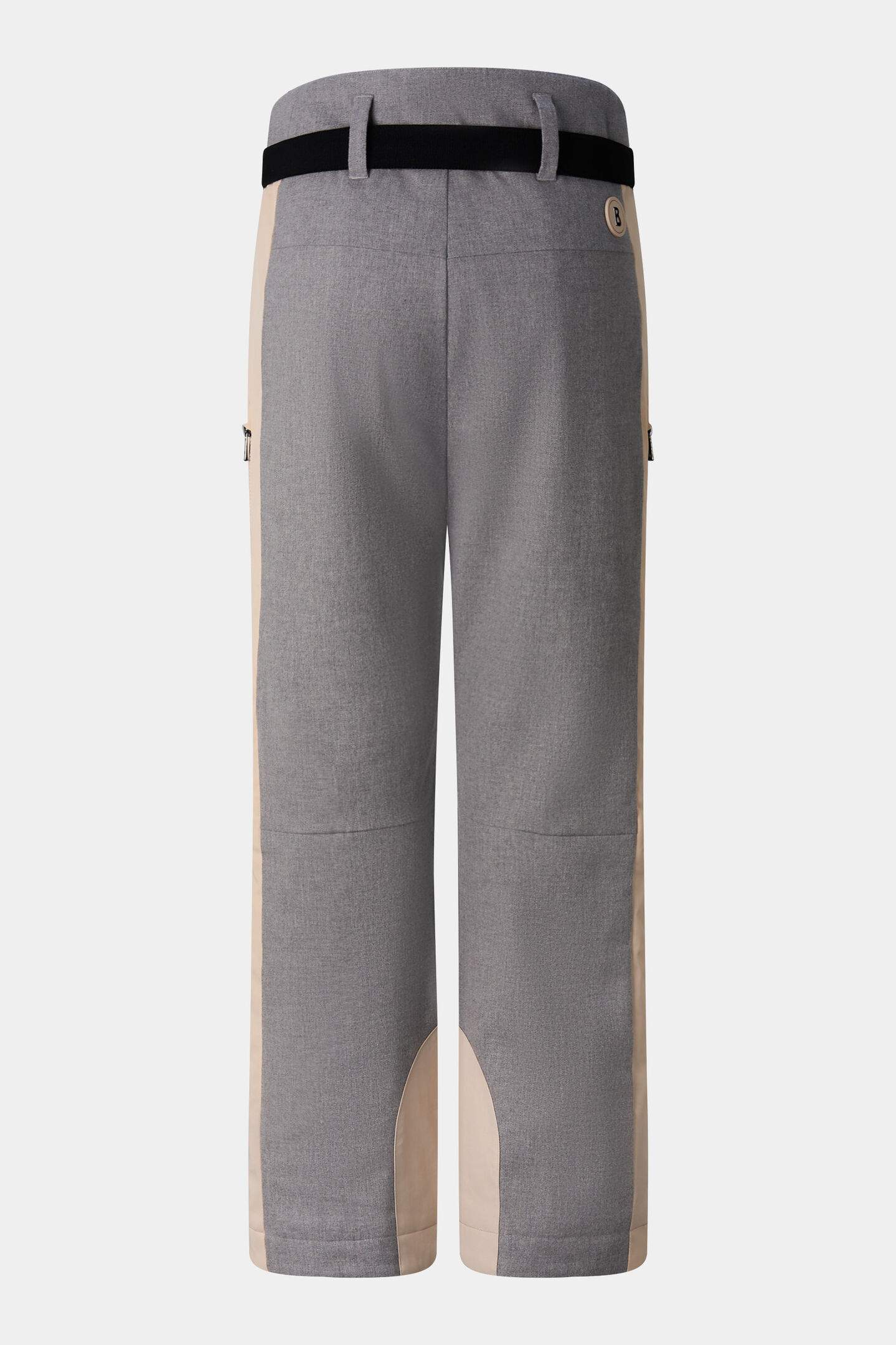 Firat Flannel Ski Pants Light Gray/Beige