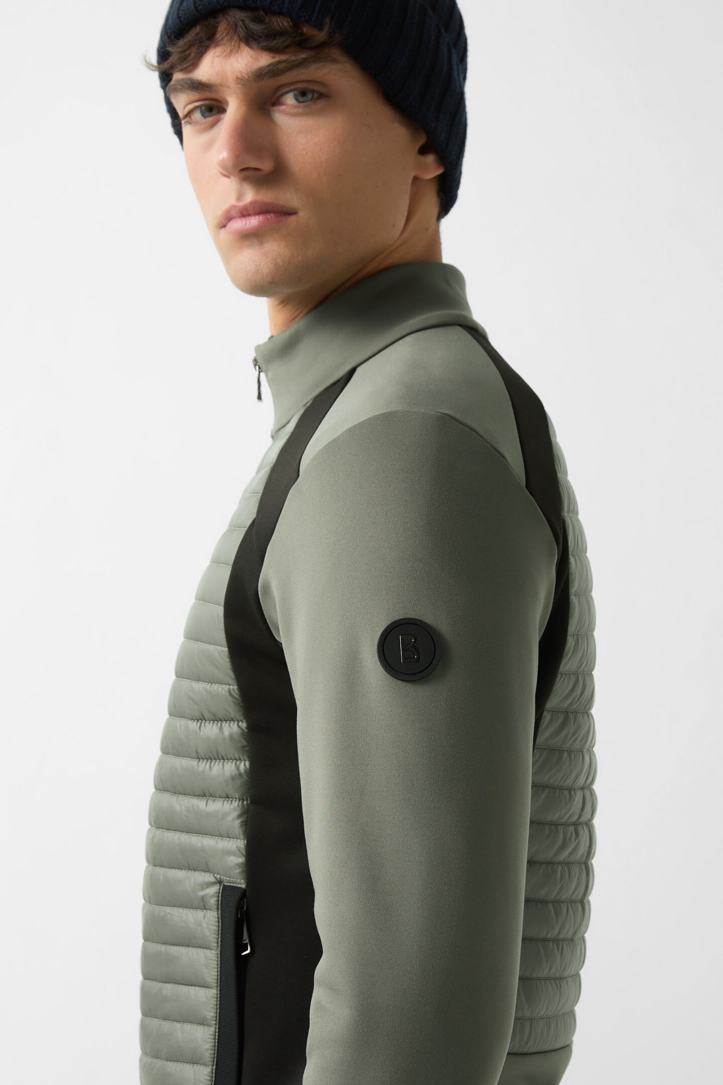 Midlayer Jesko Olive green/black