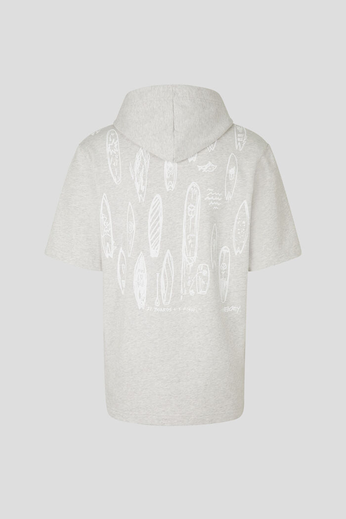 Kurzarm-Hoodie Henley Kurzarm-Hoodie Henley