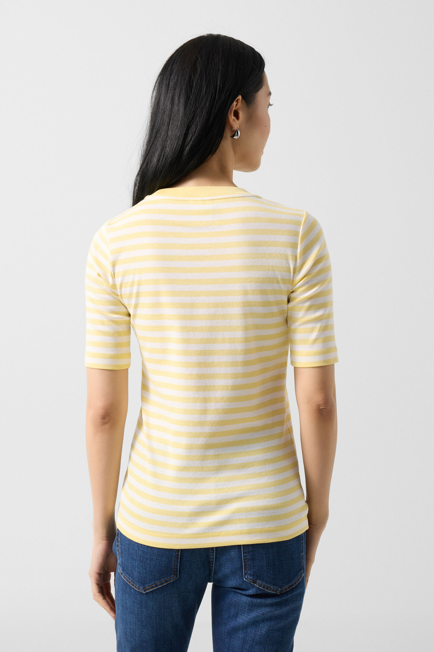 Nikini T-shirt Yellow/Off-White