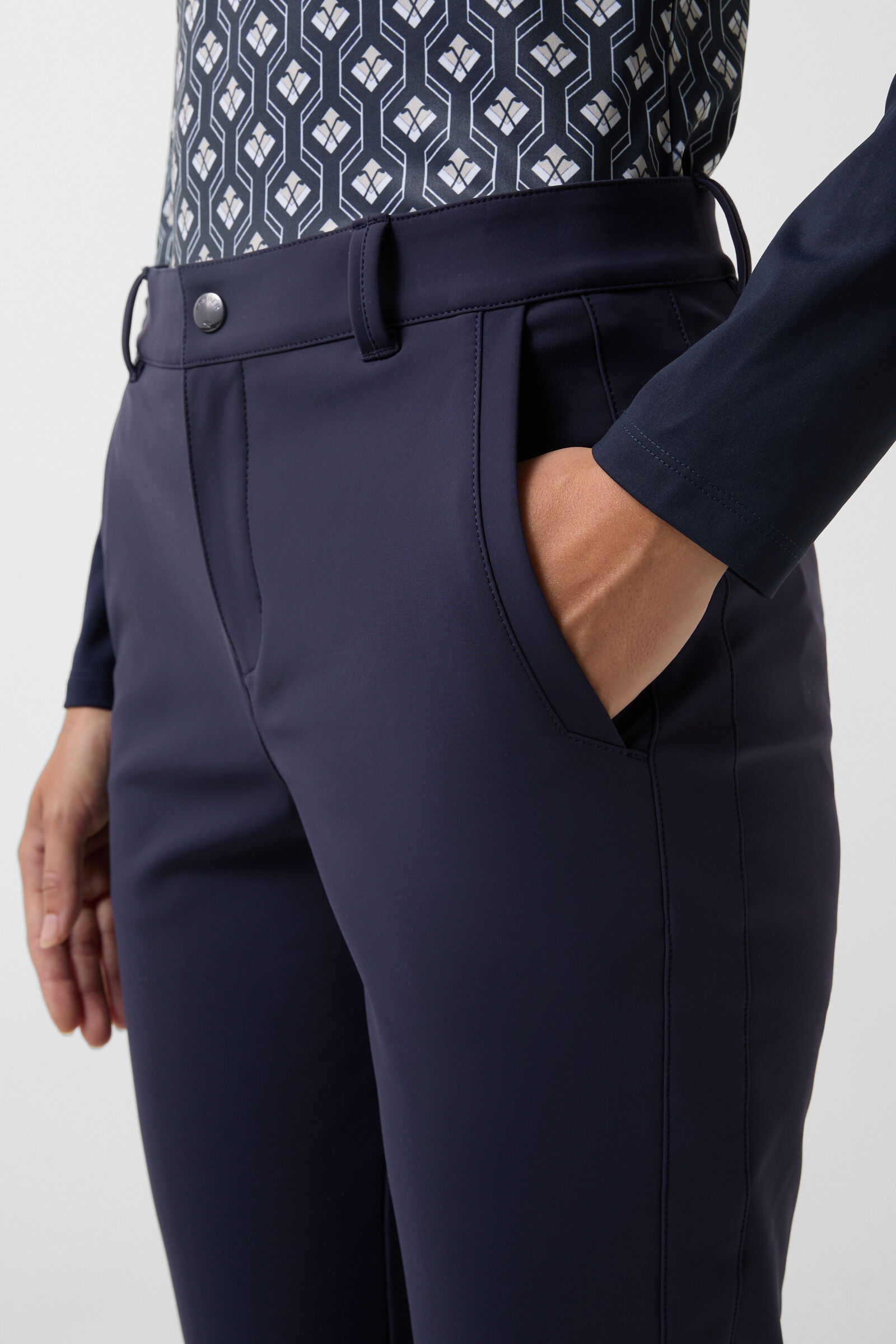 Mette functional trousers Navy blue