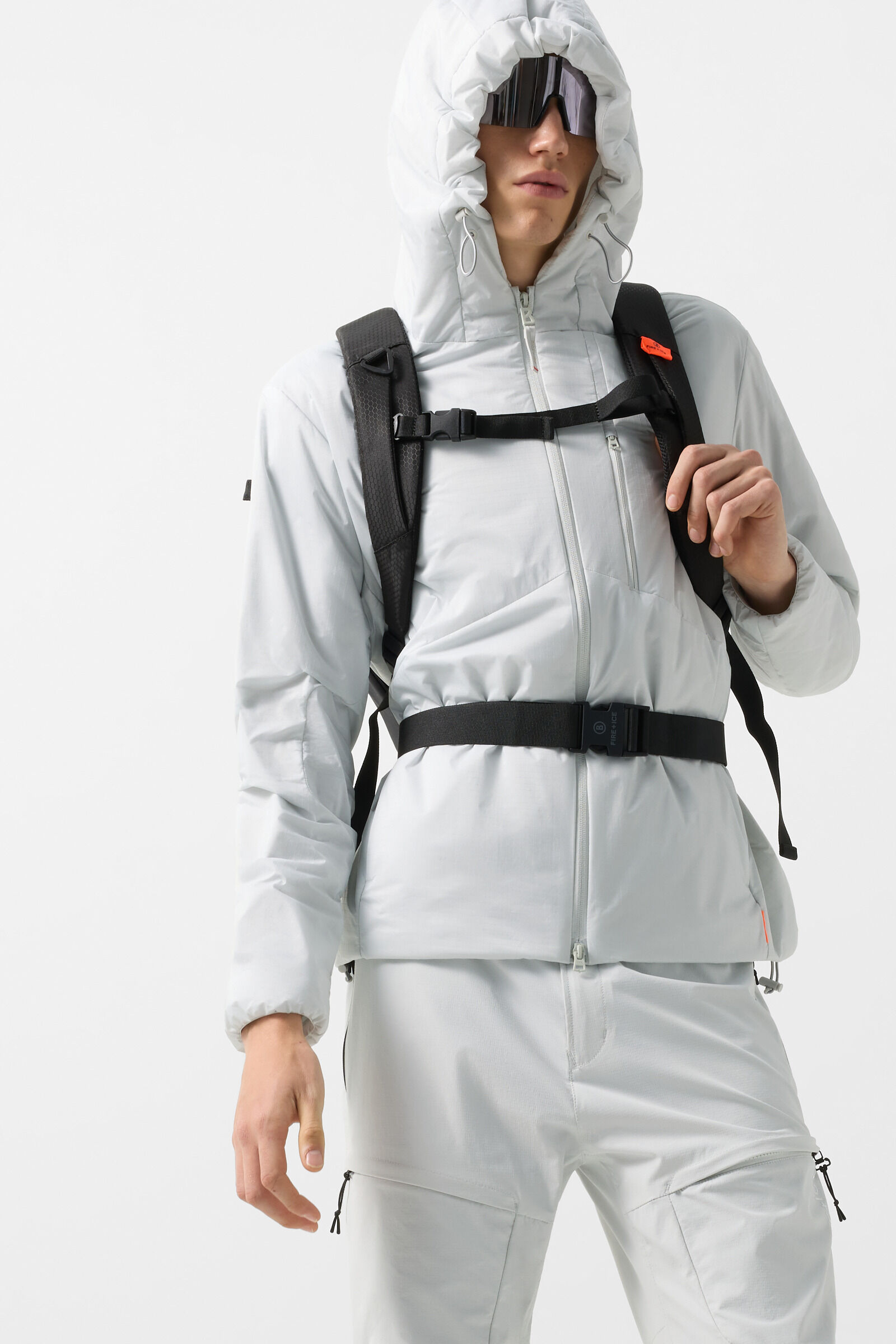 Jared lightweight jacket Light gray