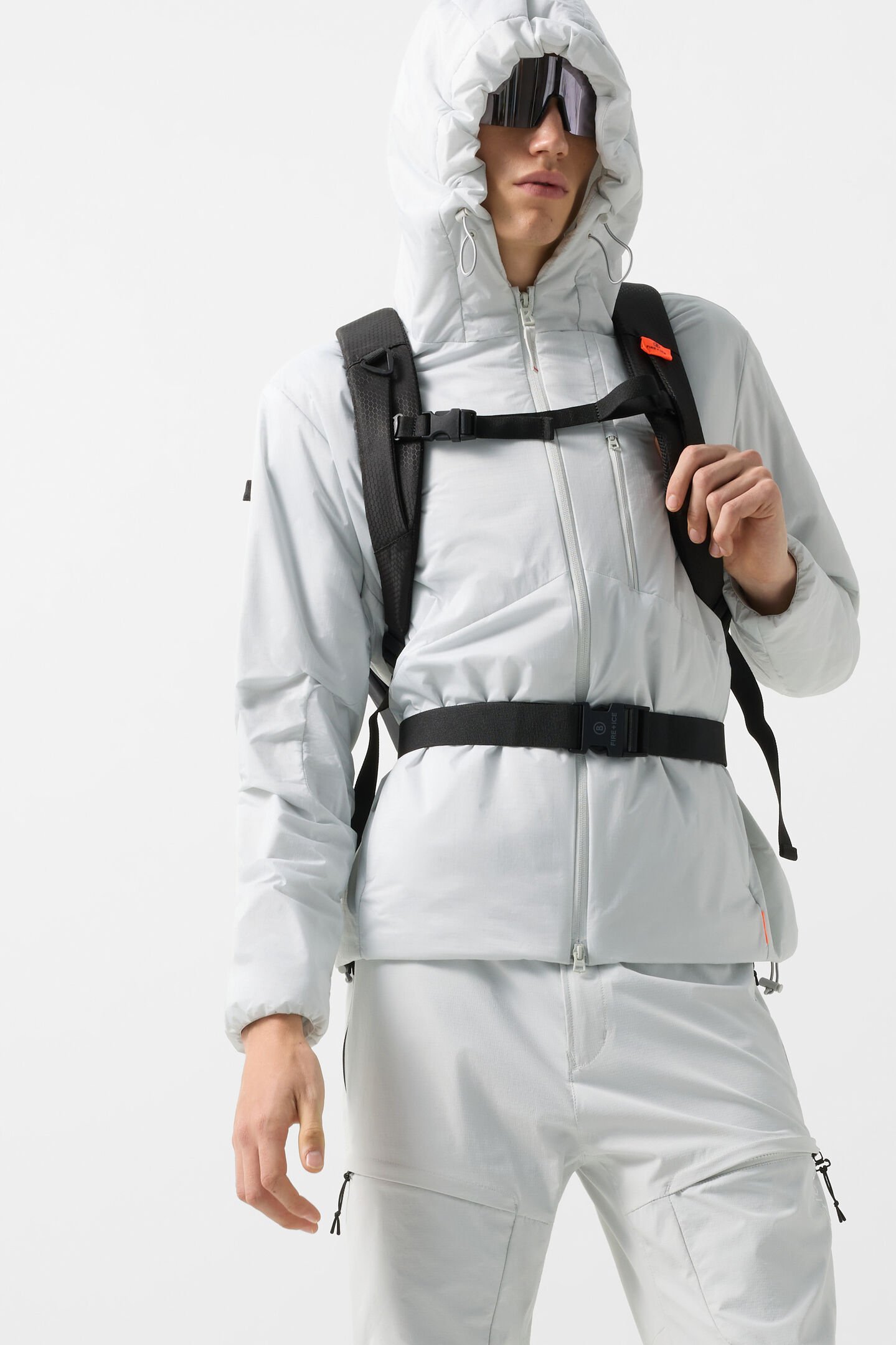 Jared lightweight jacket Light gray