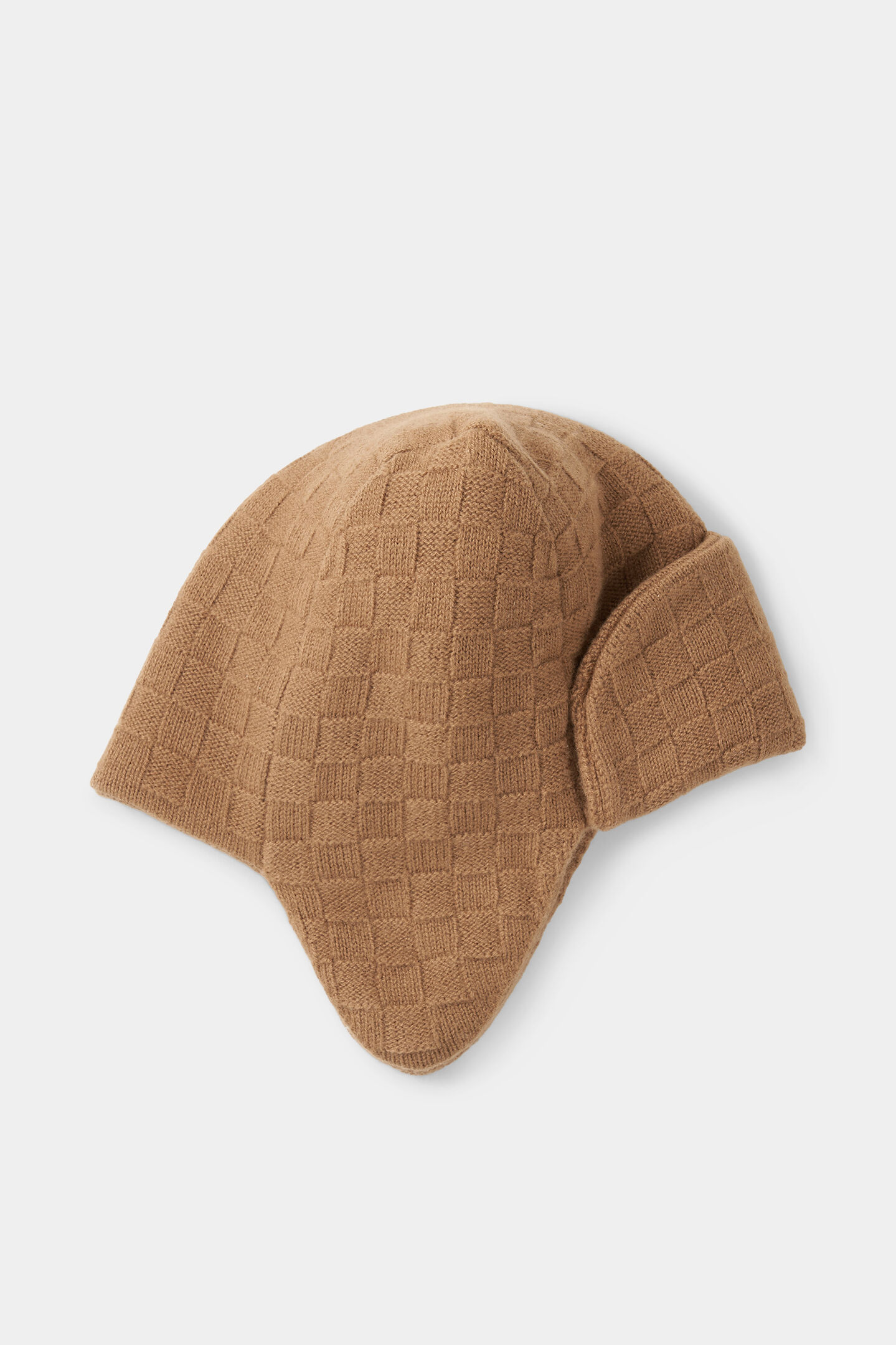 Schurwoll-Fliegermütze Madison Camel
