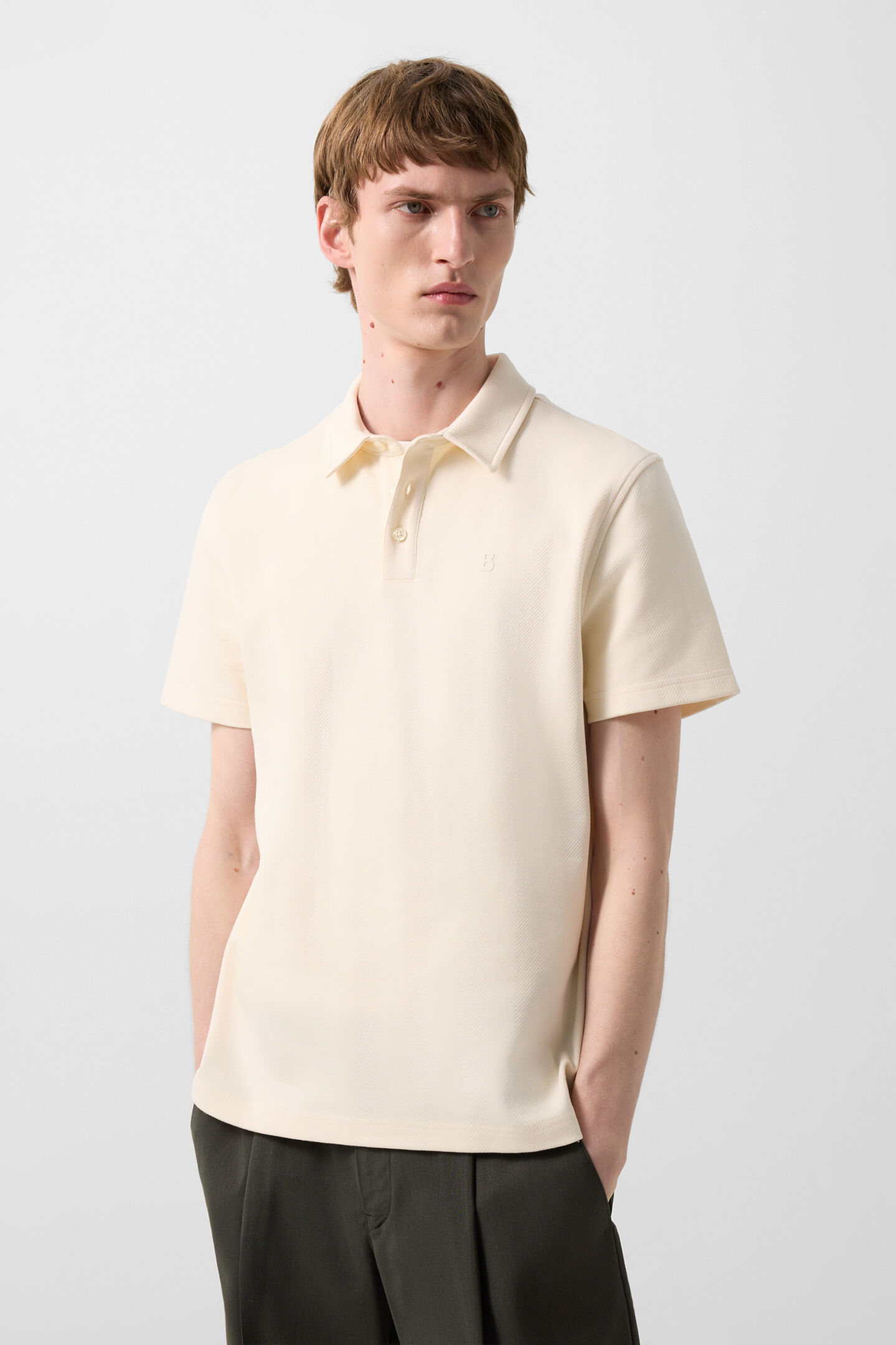 Salvo polo shirt Cream