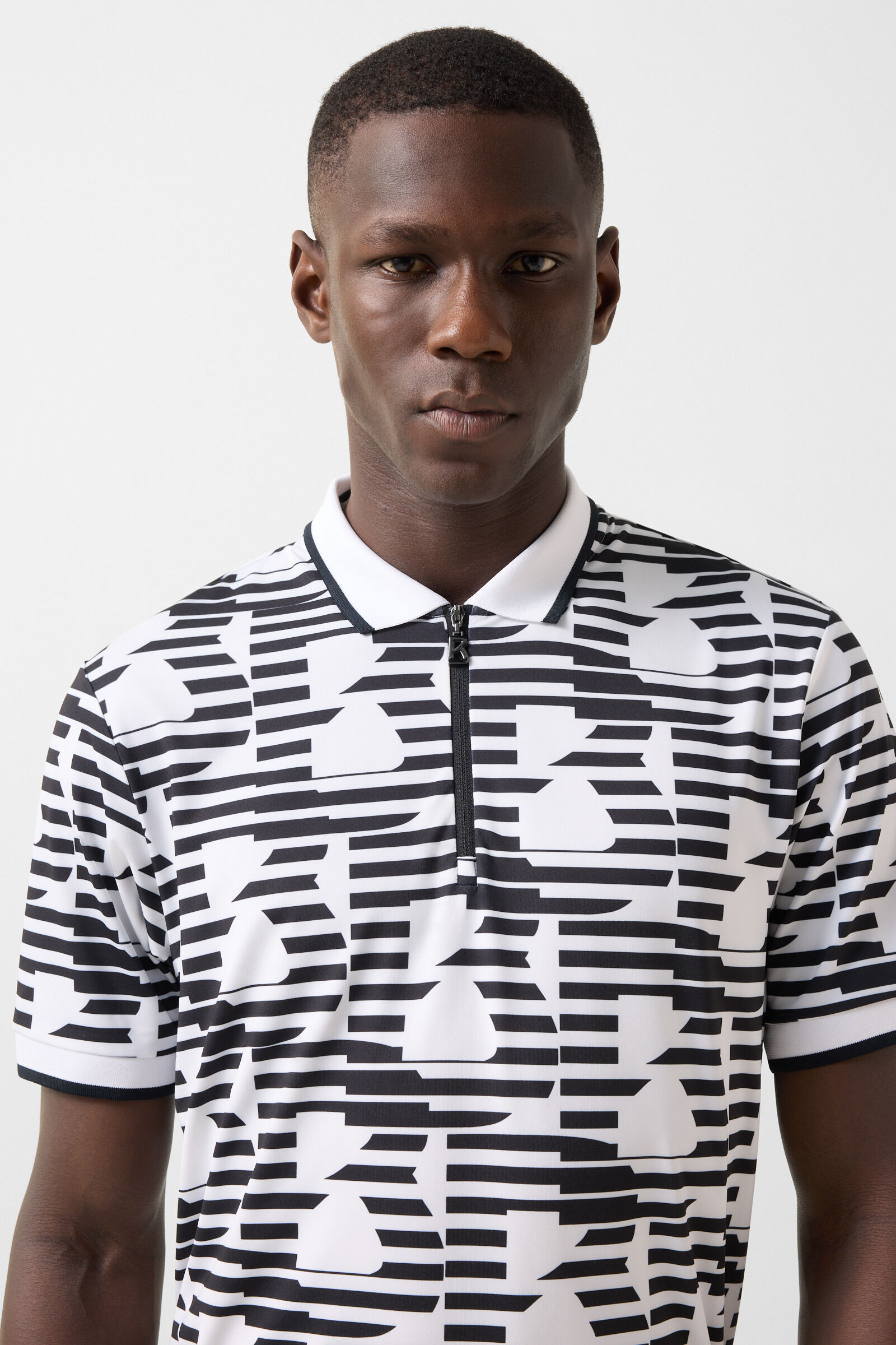 Valentin functional short-sleeved top White/black