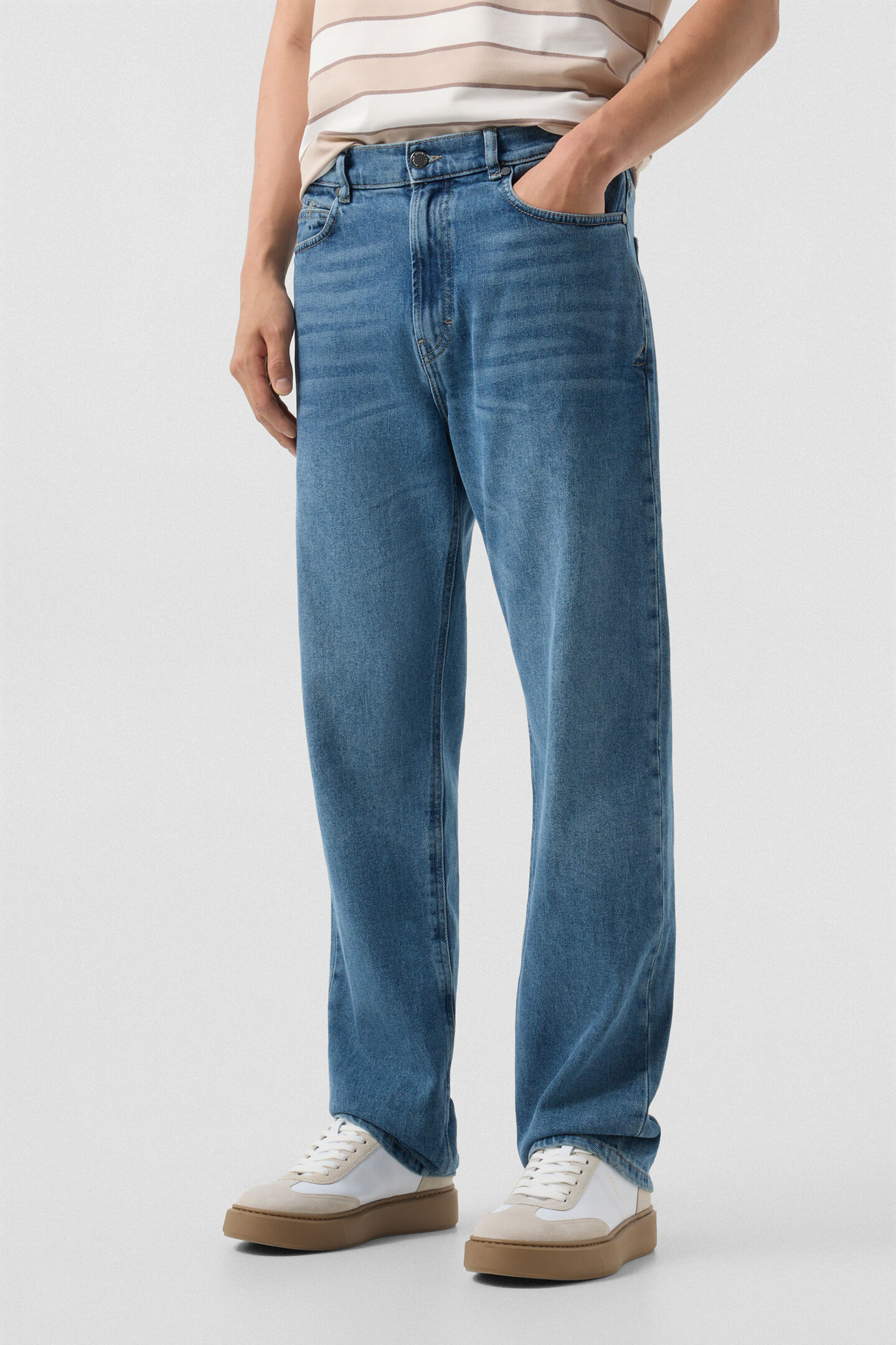 Straight fit jeans Travis Light Denim Blue